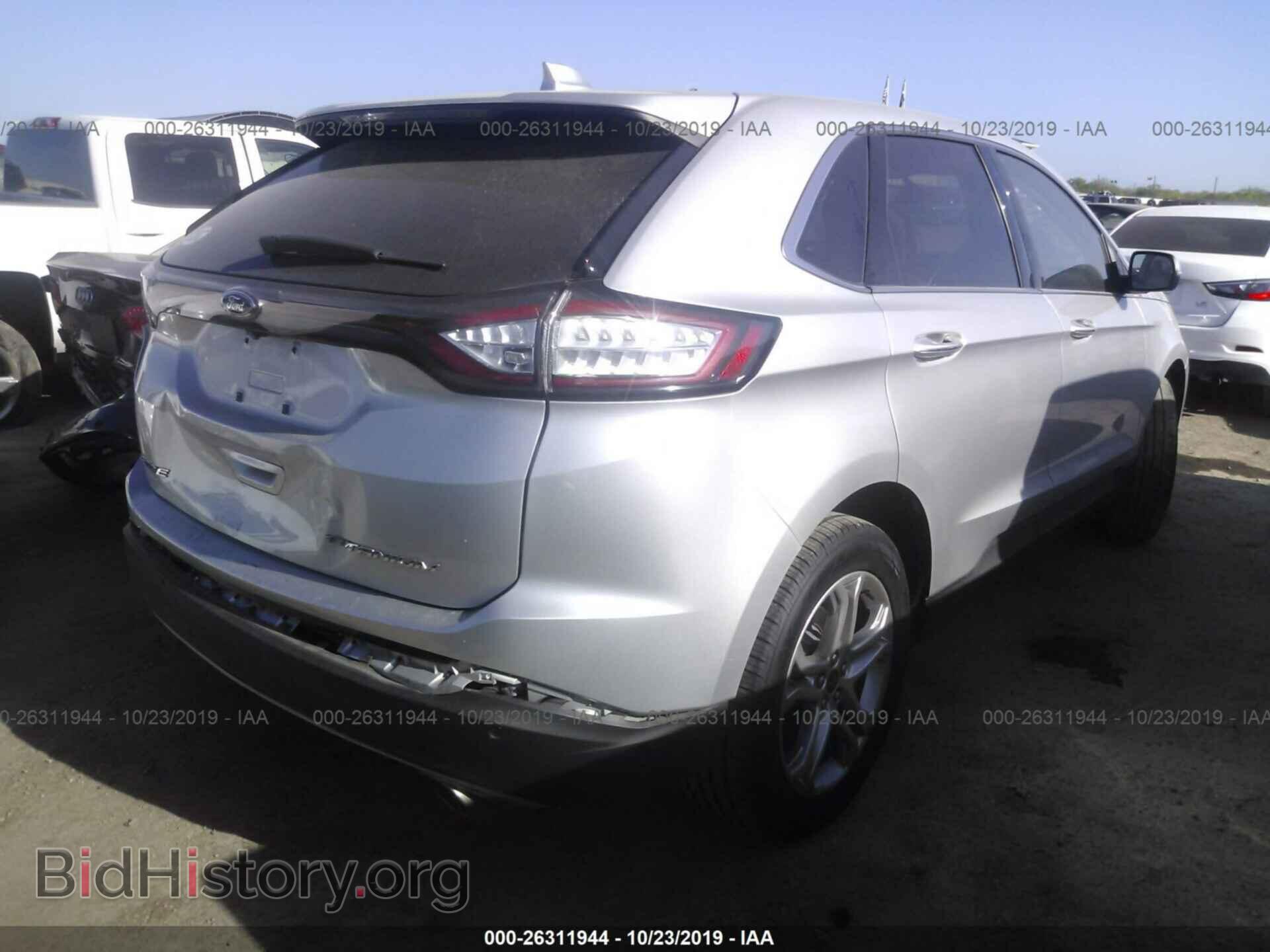 2015 FORD EDGE - VIN: 2FMTK3K81FBB25863 - Photo 4