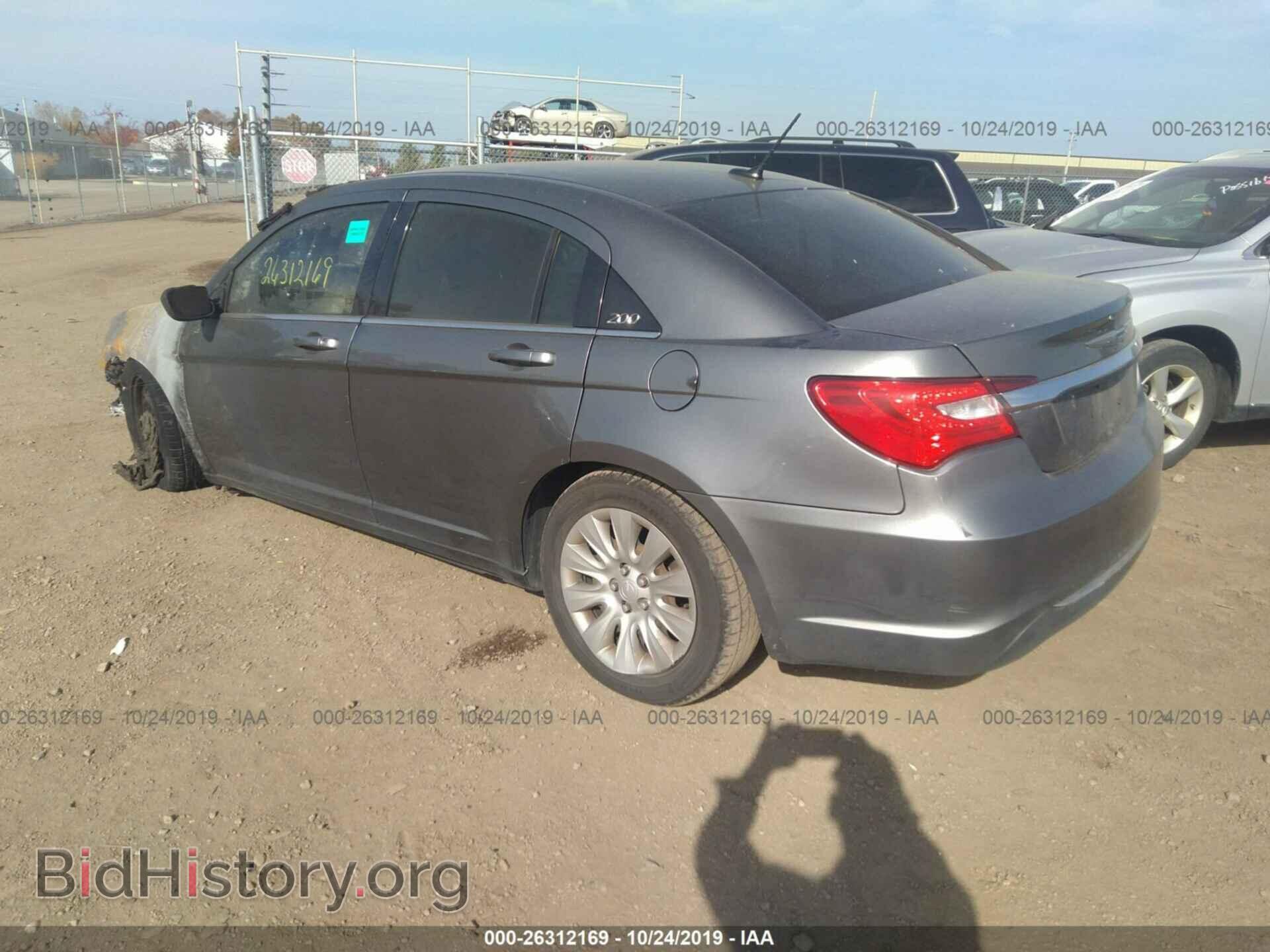 2012 CHRYSLER 200 - VIN: 1C3CCBAB2CN320450 - Фото 3