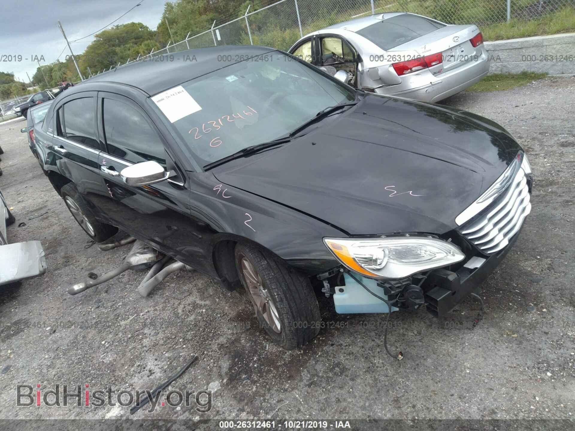Фотография 1C3CCBCG2EN100253 - CHRYSLER 200 2014