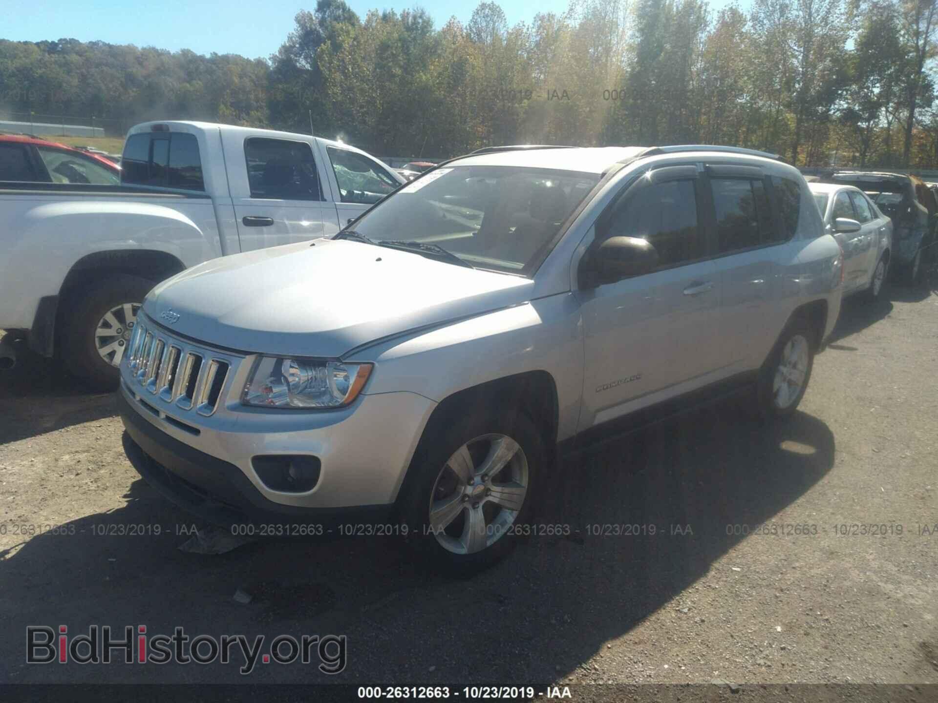 2012 JEEP COMPASS - VIN: 1C4NJCEBXCD514921 - Фото 2