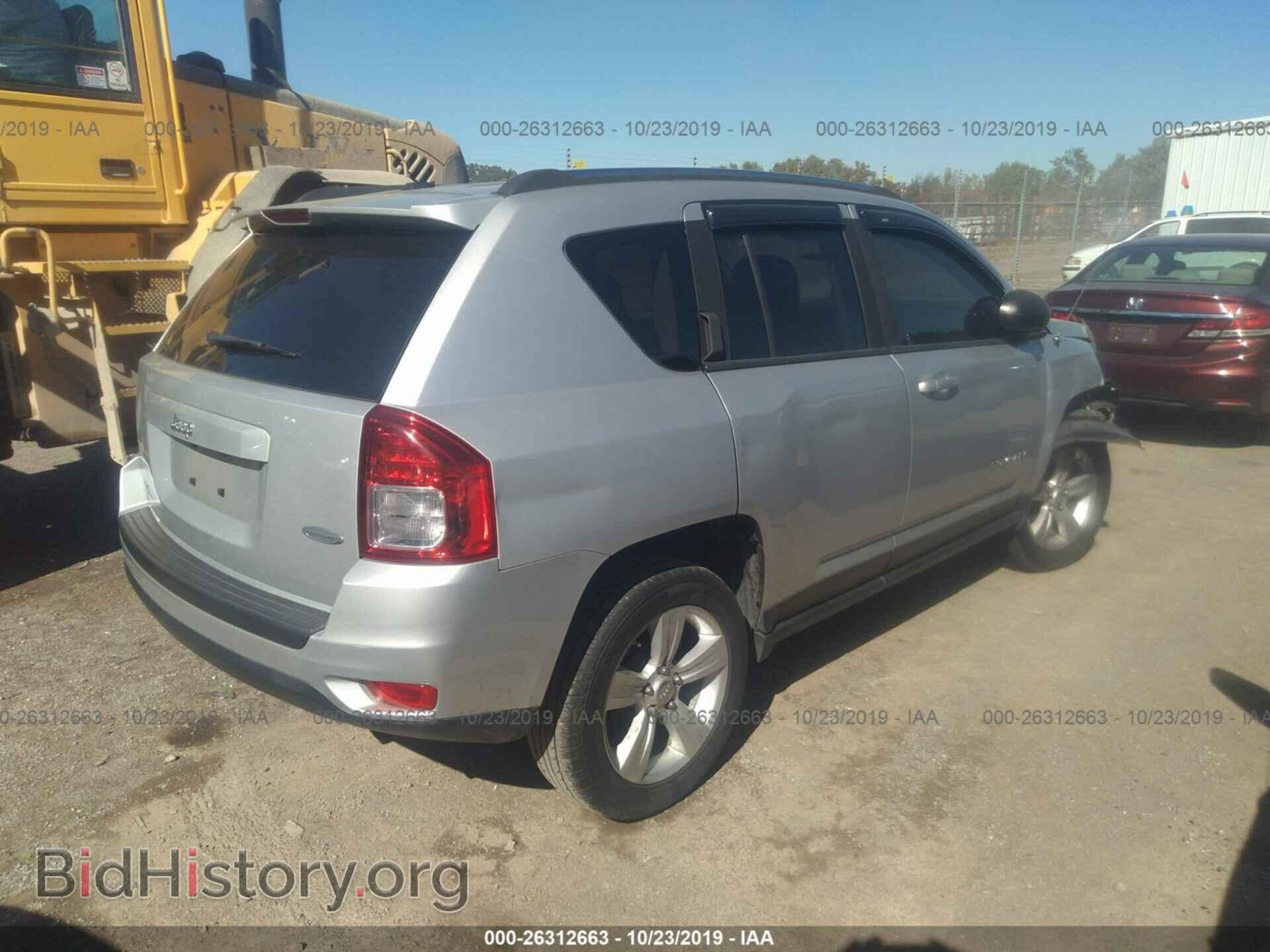2012 JEEP COMPASS - VIN: 1C4NJCEBXCD514921 - Фото 4