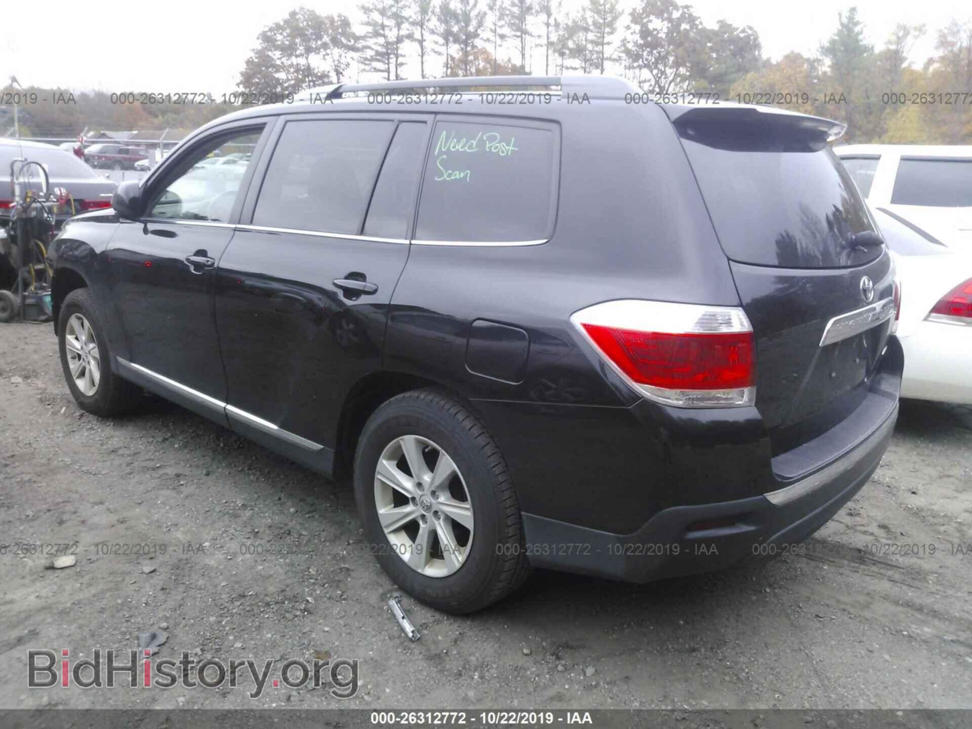 2012 TOYOTA HIGHLANDER - VIN: 5TDBK3EH6CS117733 - Photo 3