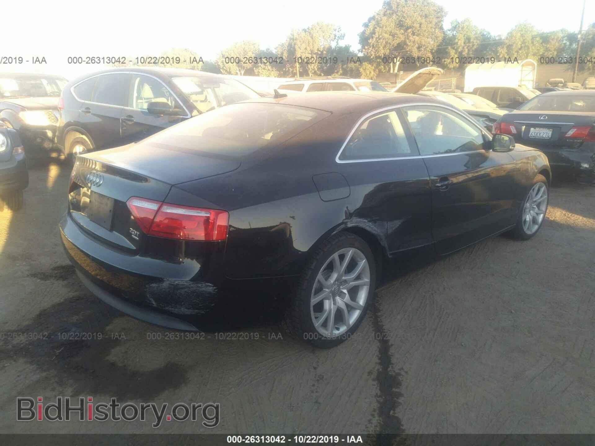 2011 AUDI A5 - VIN: WAUCFAFR8BA077426 - Фото 4