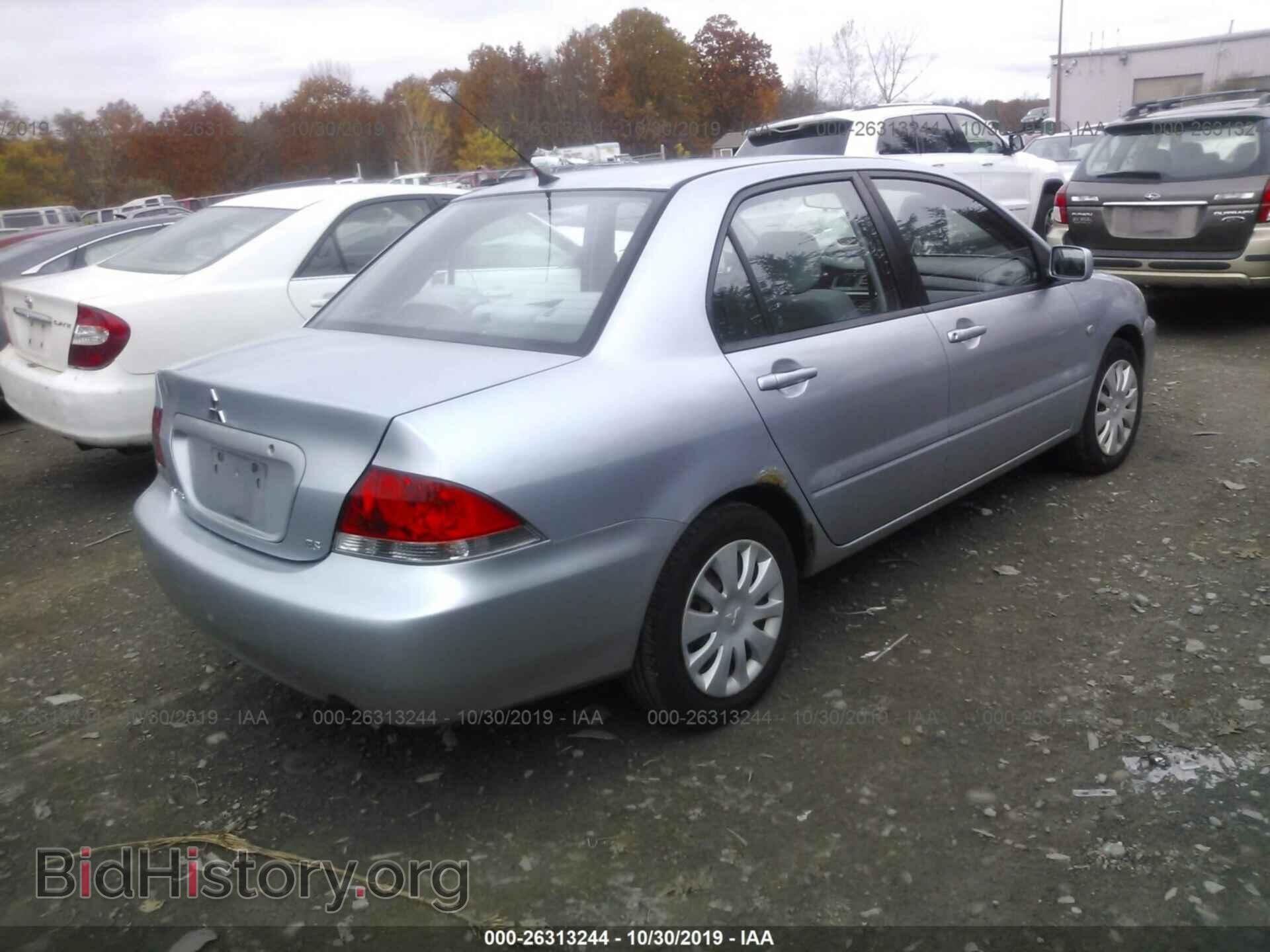 2006 MITSUBISHI LANCER - VIN: JA3AJ26E96U000711 - Фото 4
