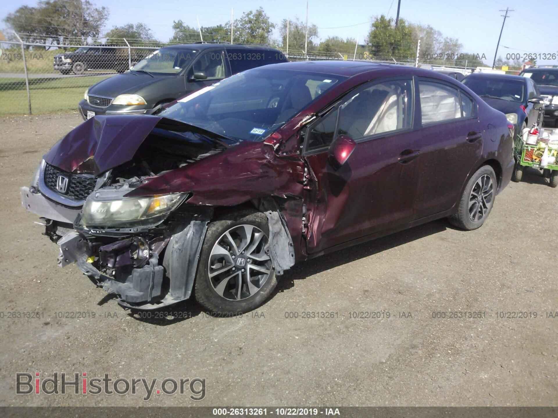2013 HONDA CIVIC - VIN: 19XFB2F84DE090232 - Photo 2