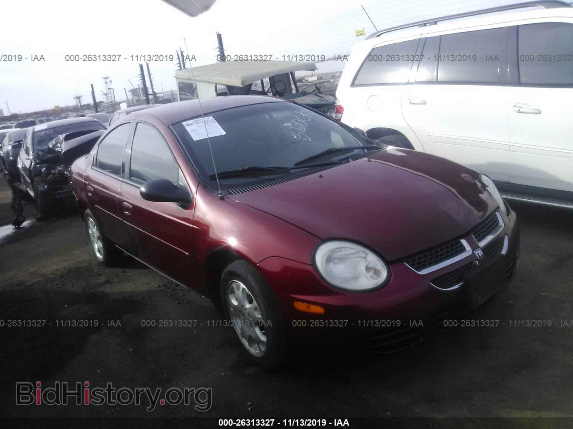 Photo 1B3ES56C55D129139 - DODGE NEON 2005