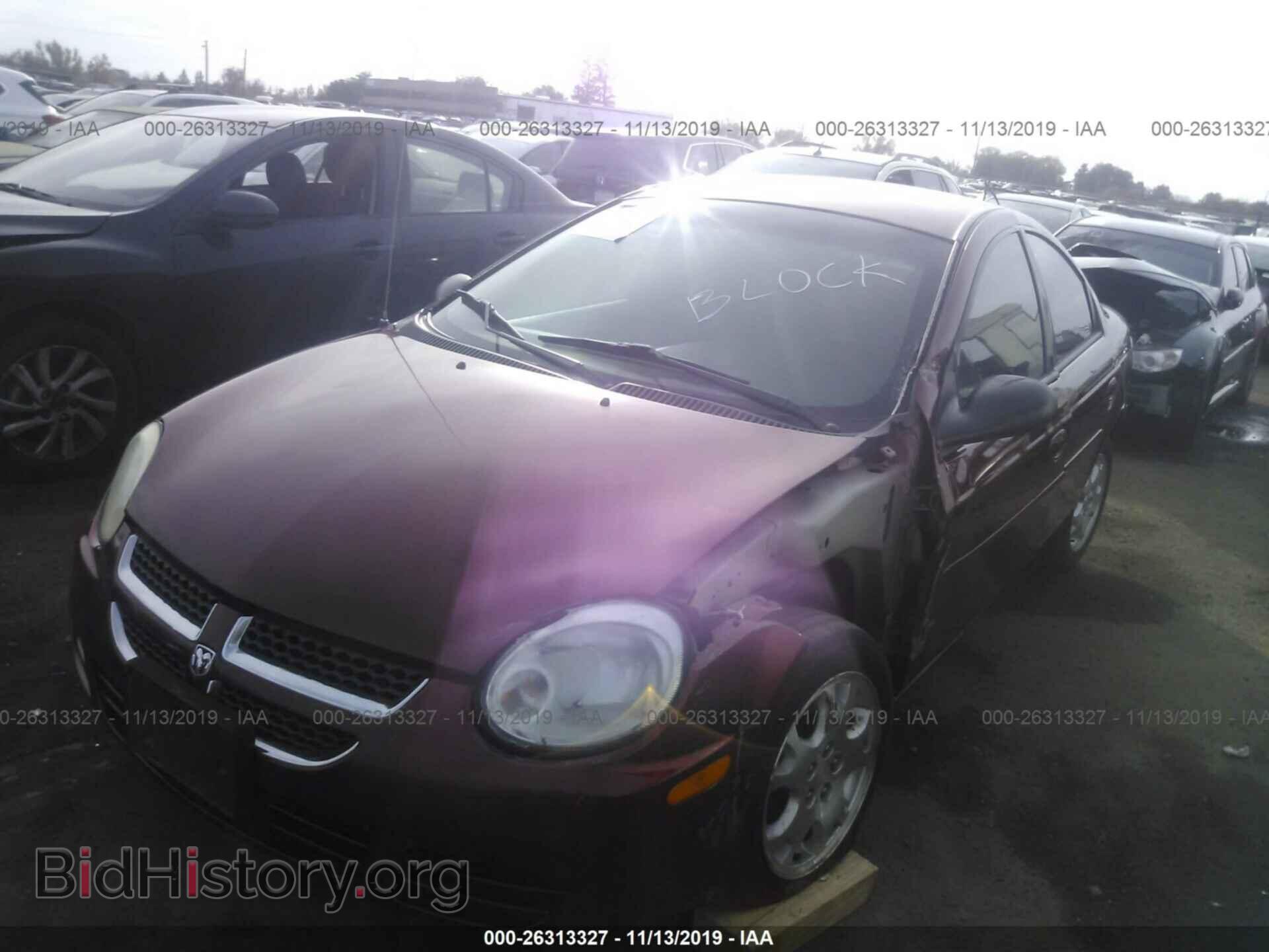 2005 DODGE NEON - VIN: 1B3ES56C55D129139 - Фото 2