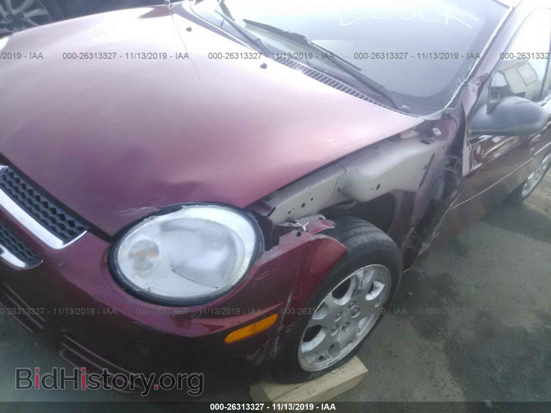 2005 DODGE NEON - VIN: 1B3ES56C55D129139 - Фото 6