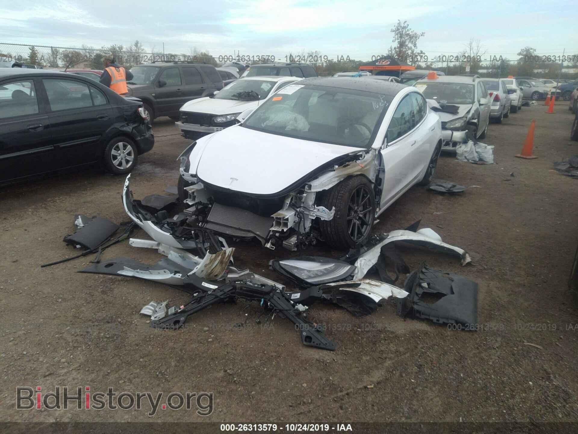 2019 TESLA MODEL 3 - VIN: 5YJ3E1EA8KF444964 - Photo 2