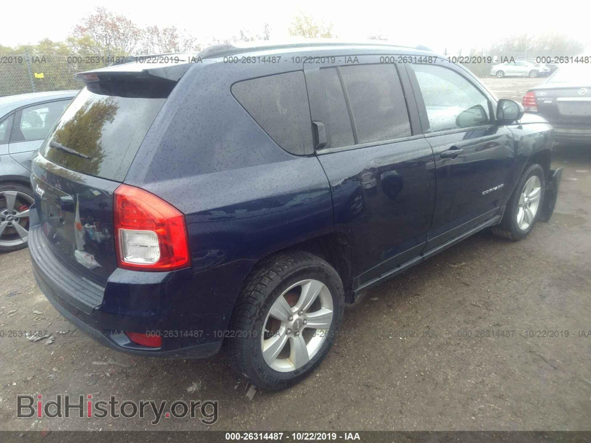 2012 JEEP COMPASS - VIN: 1C4NJCBA0CD602646 - Фото 4