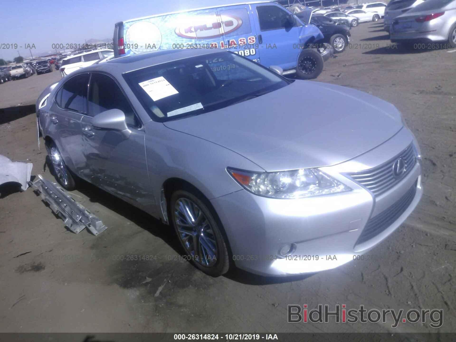 Photo JTHBK1GG7D2018743 - LEXUS ES 2013