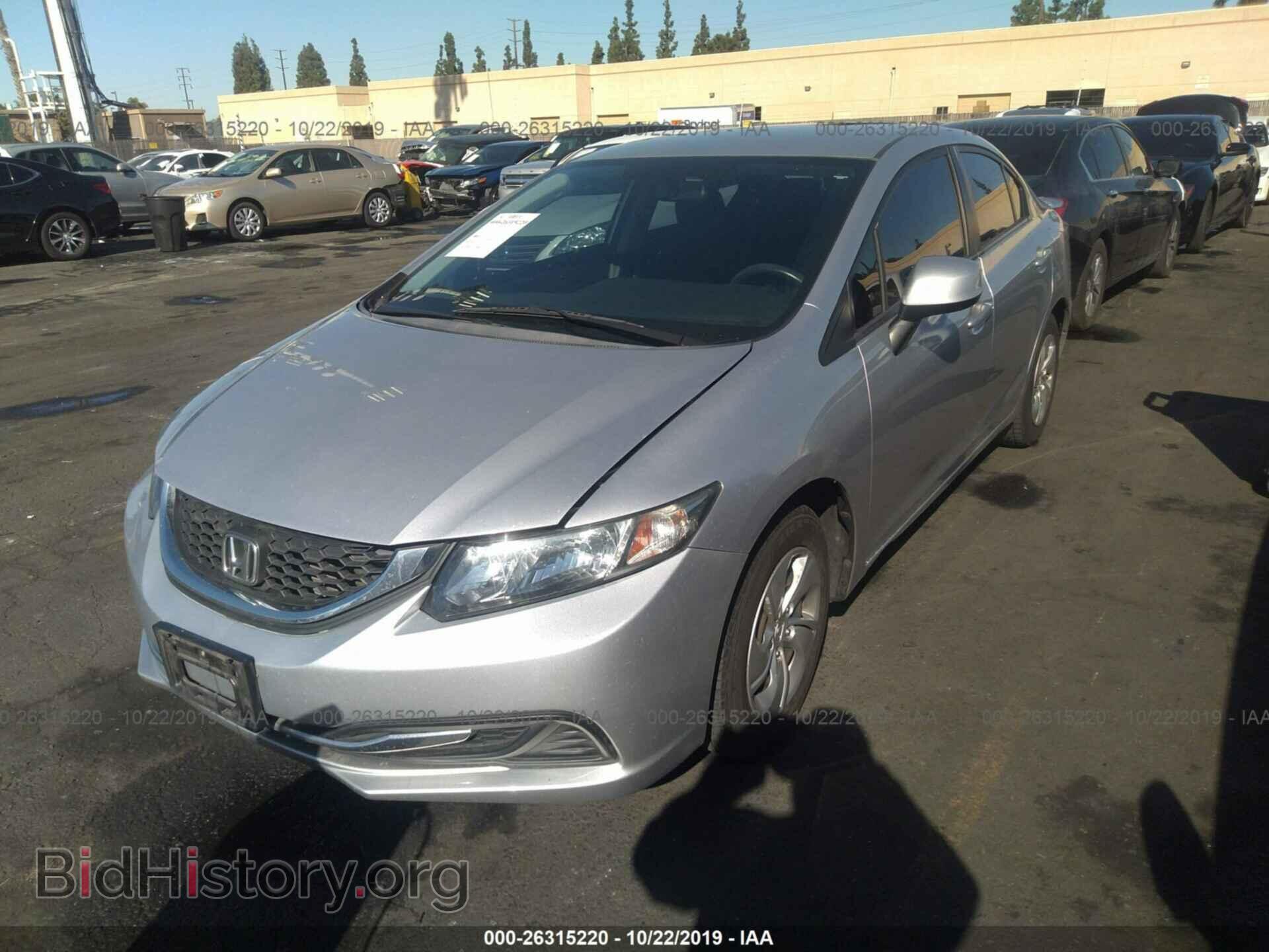 2013 HONDA CIVIC - VIN: 19XFB2F53DE249473 - Фото 2