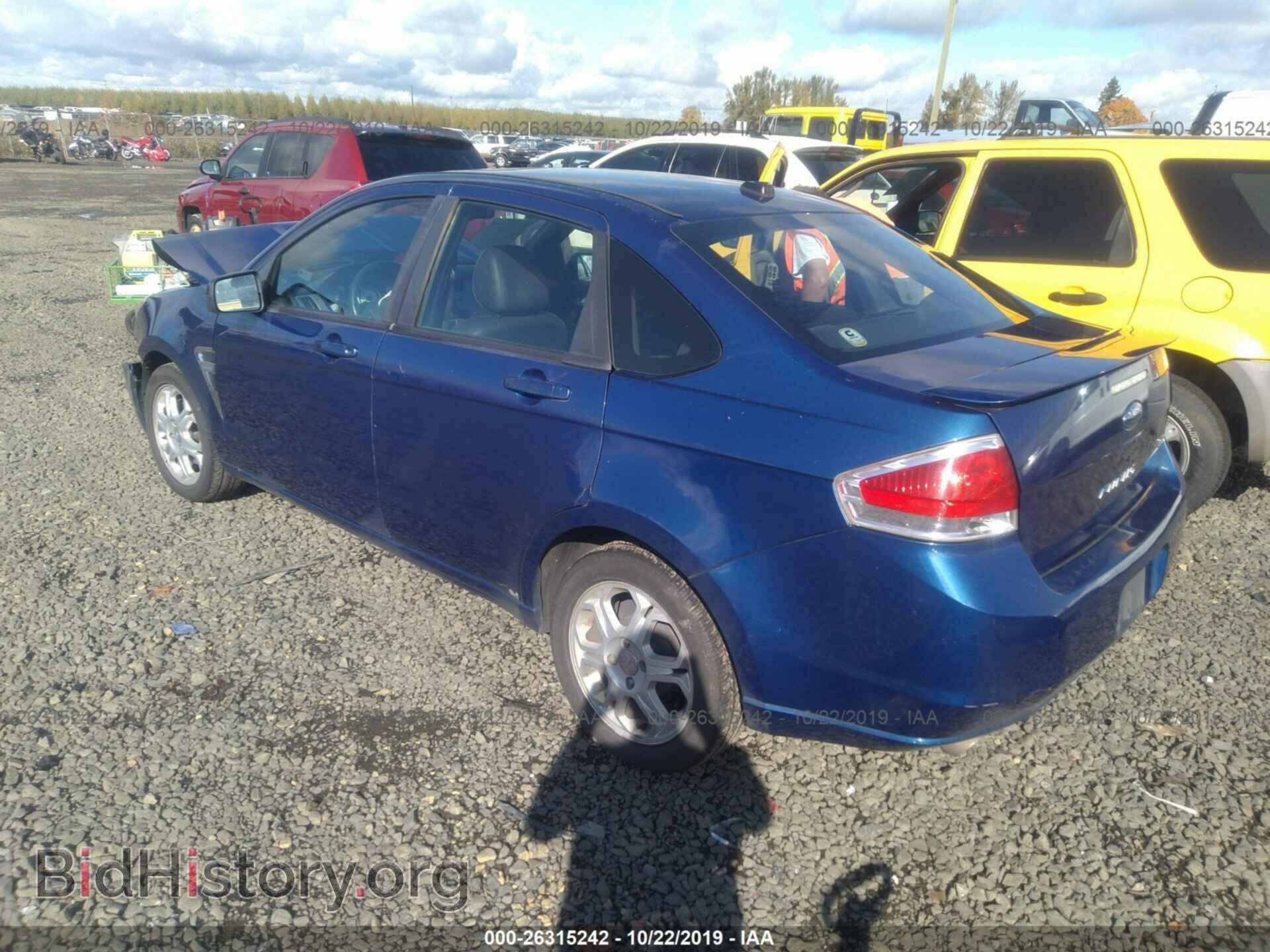 2008 FORD FOCUS - VIN: 1FAHP35N08W167235 - Фото 3