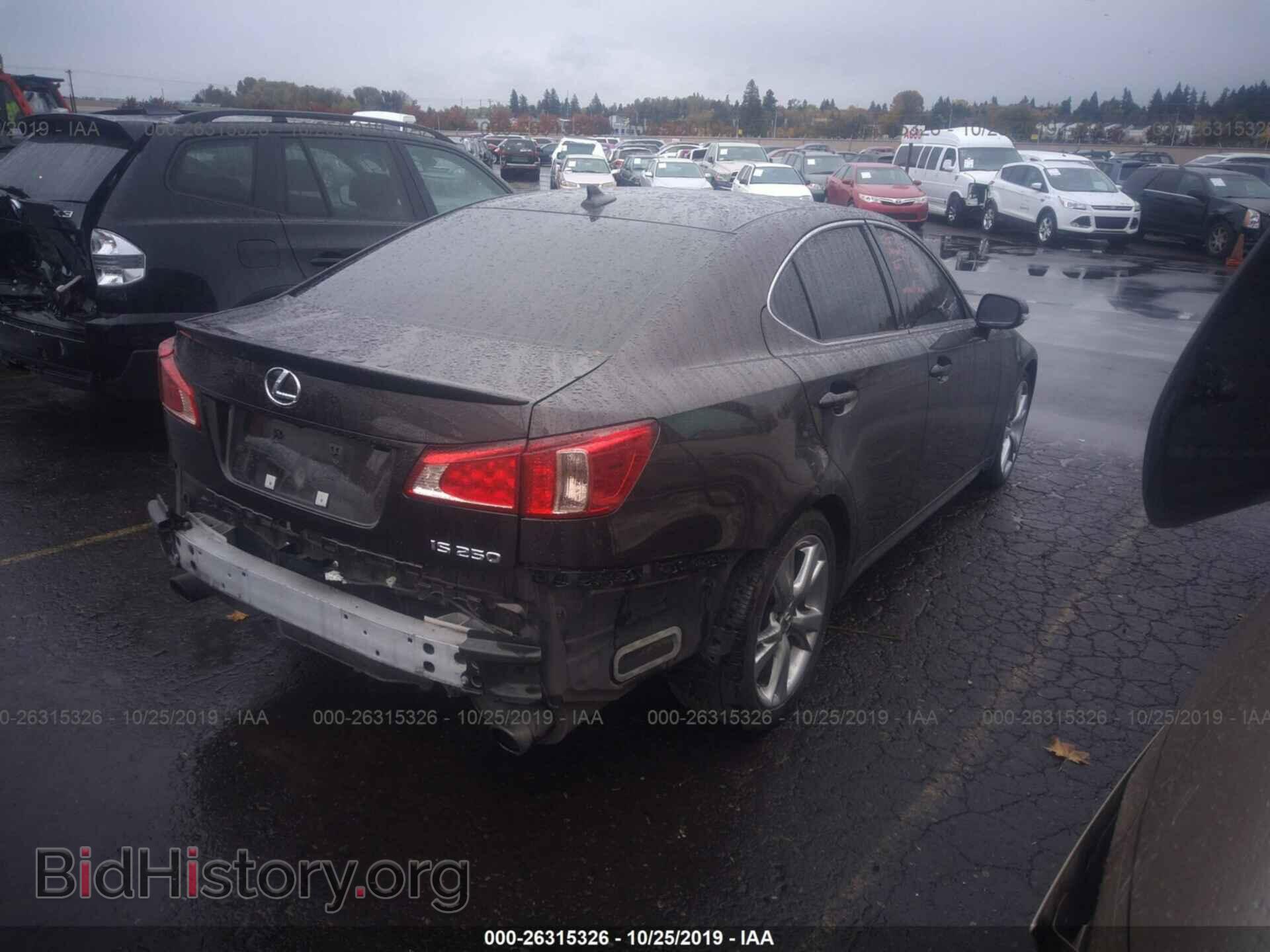 2012 LEXUS IS - VIN: JTHBF5C22C5181416 - Фото 4