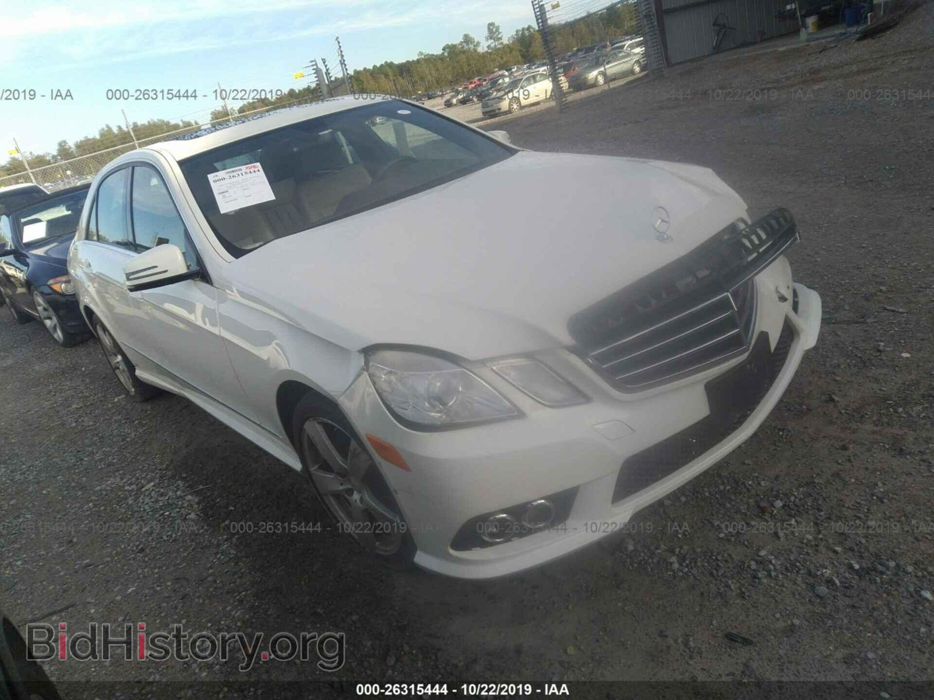 Photo WDDHF5GB8AA045310 - MERCEDES-BENZ E 2010