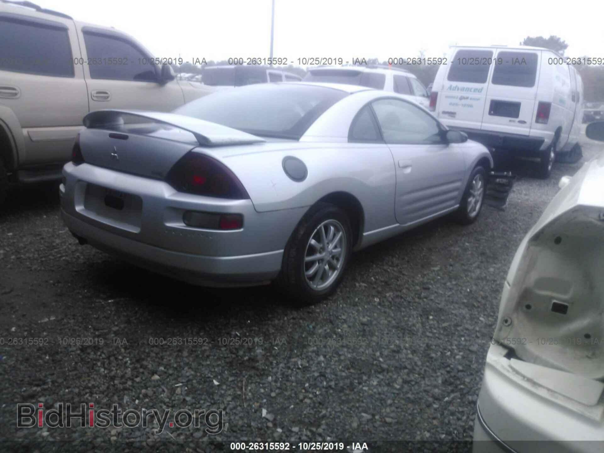 2002 MITSUBISHI ECLIPSE - VIN: 4A3AC44G32E032096 - Фото 4