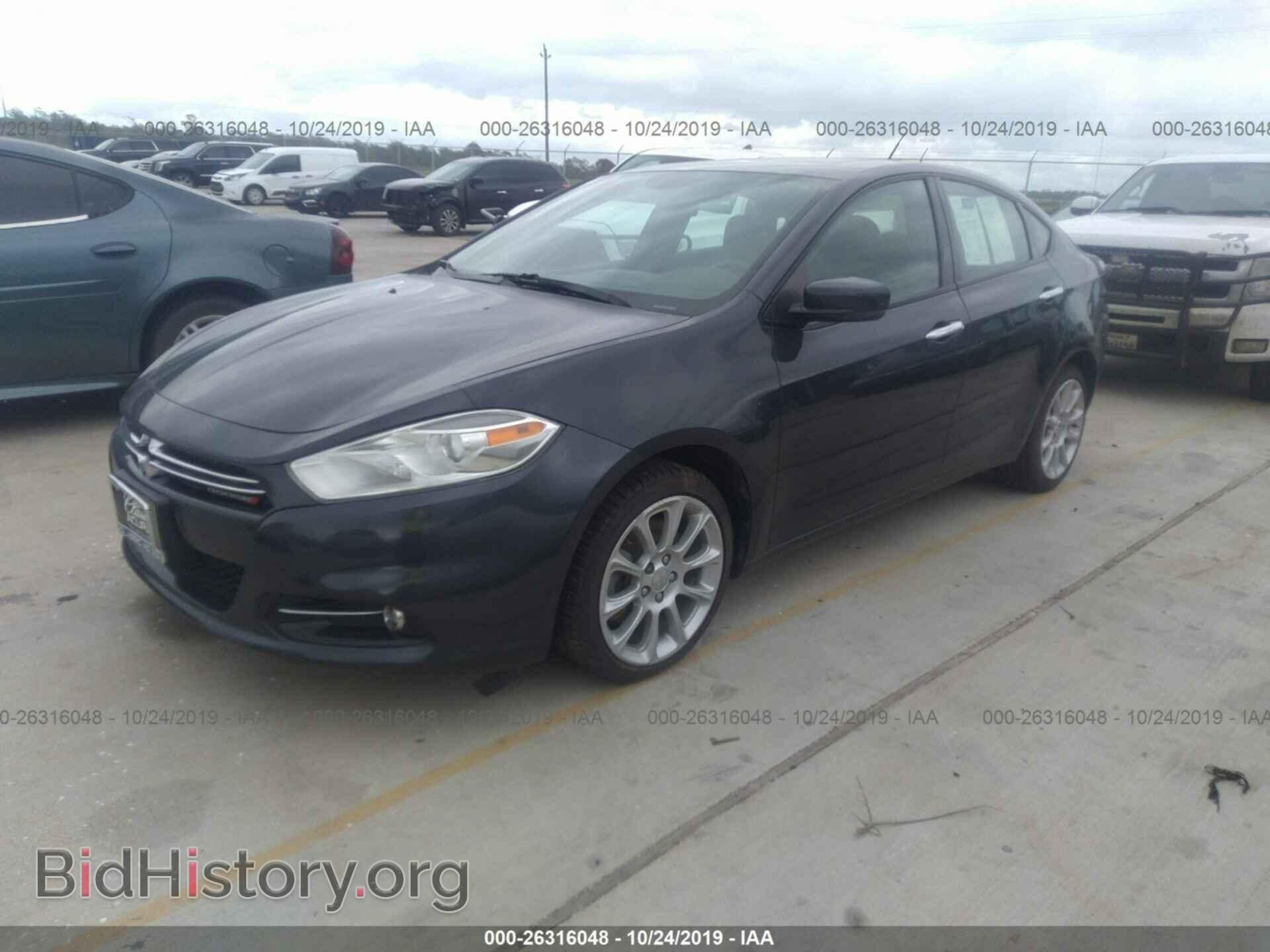 2013 DODGE DART - VIN: 1C3CDFCA4DD285362 - Фото 2