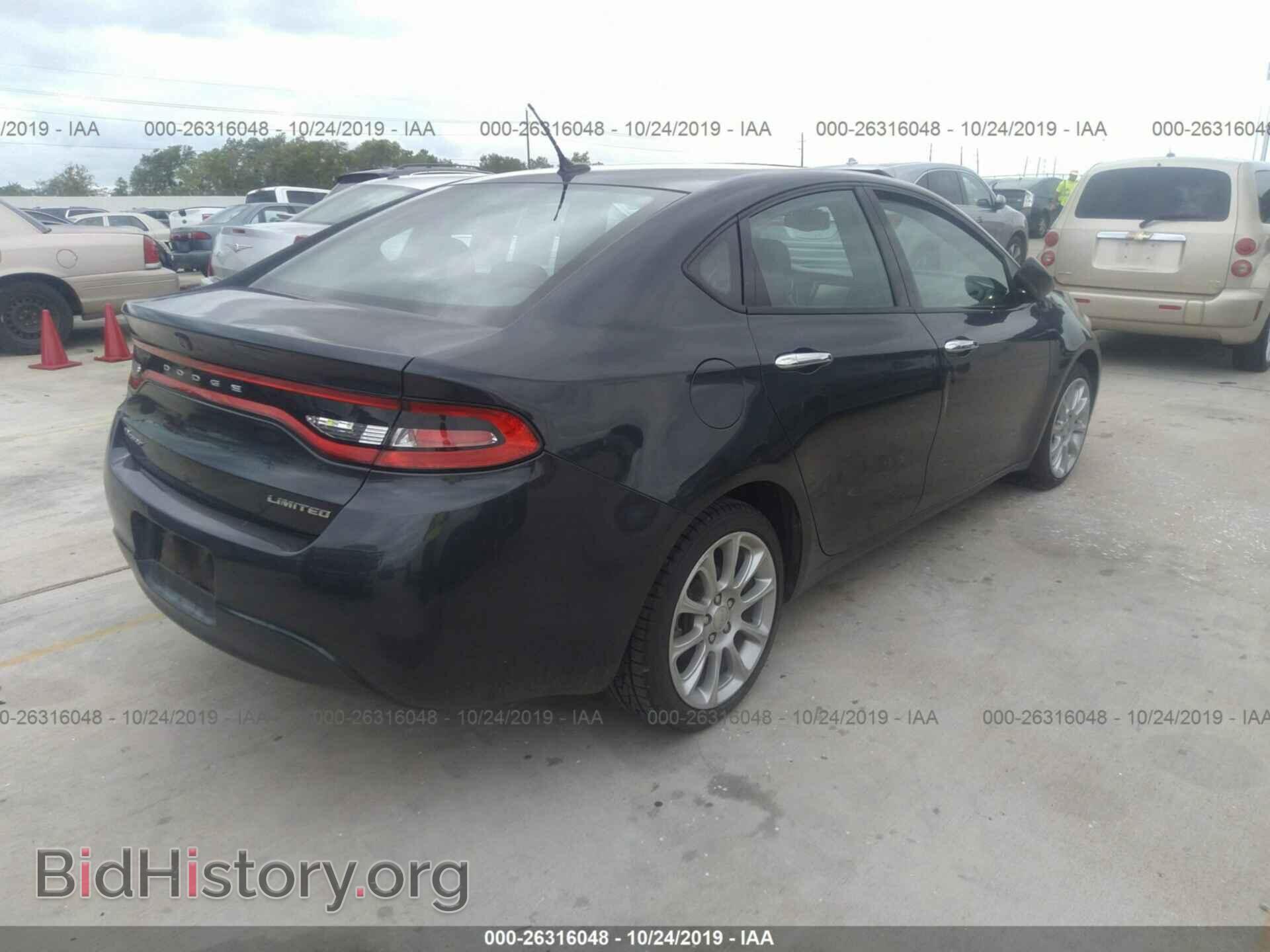 2013 DODGE DART - VIN: 1C3CDFCA4DD285362 - Фото 4