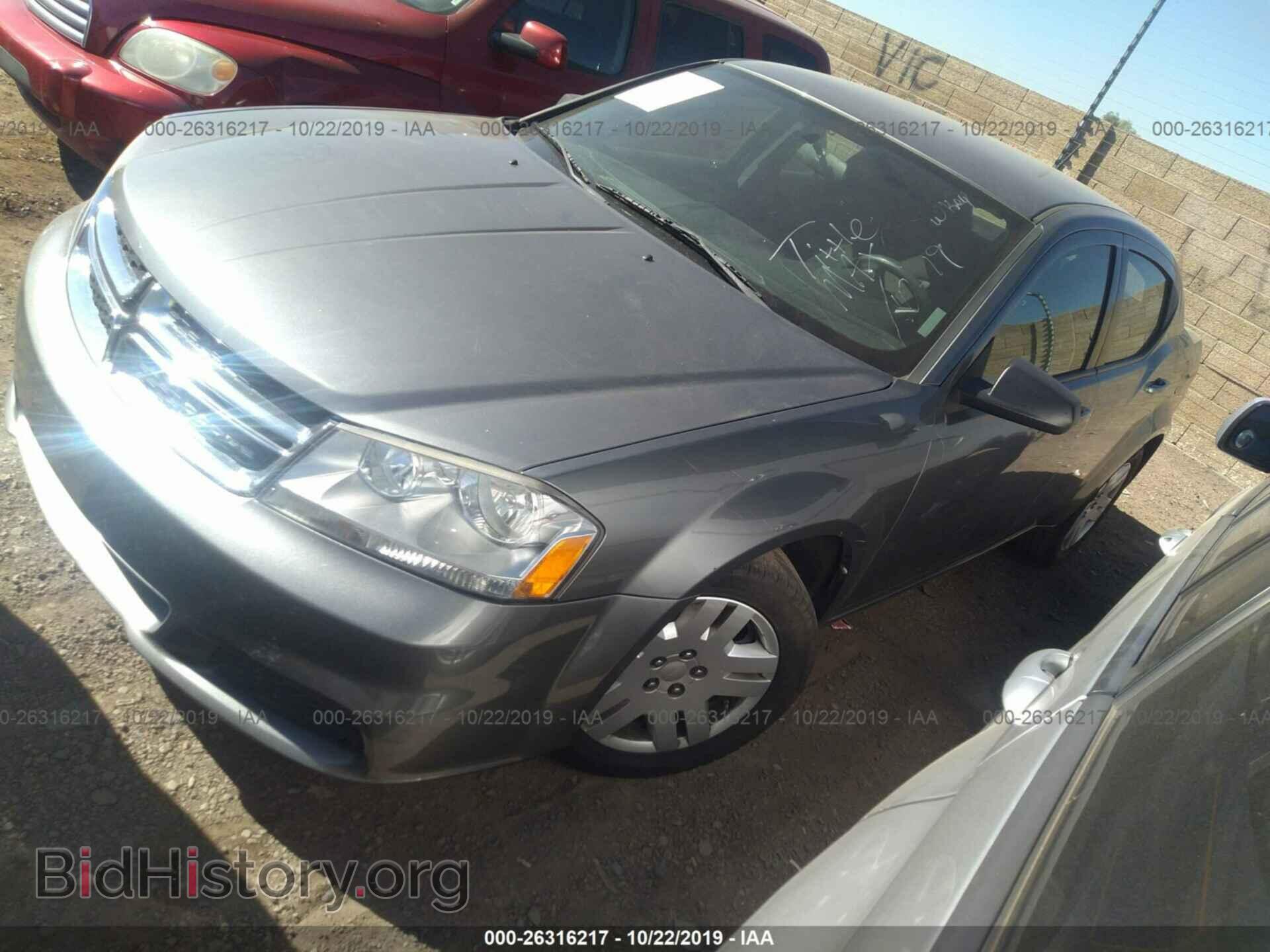 2012 DODGE AVENGER - VIN: 1C3CDZAB9CN134409 - Фото 2