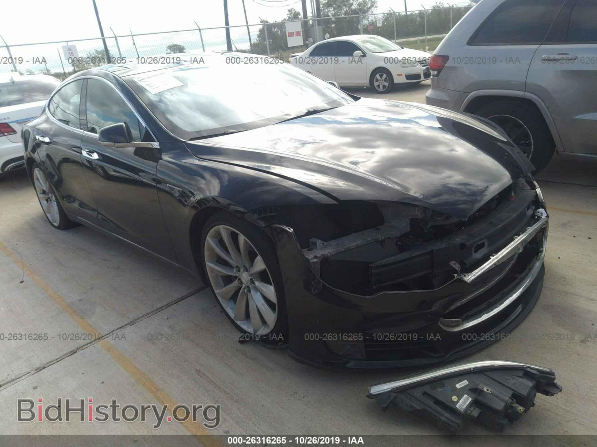 Photo 5YJSA1CP2DFP03384 - TESLA MODEL S 2013