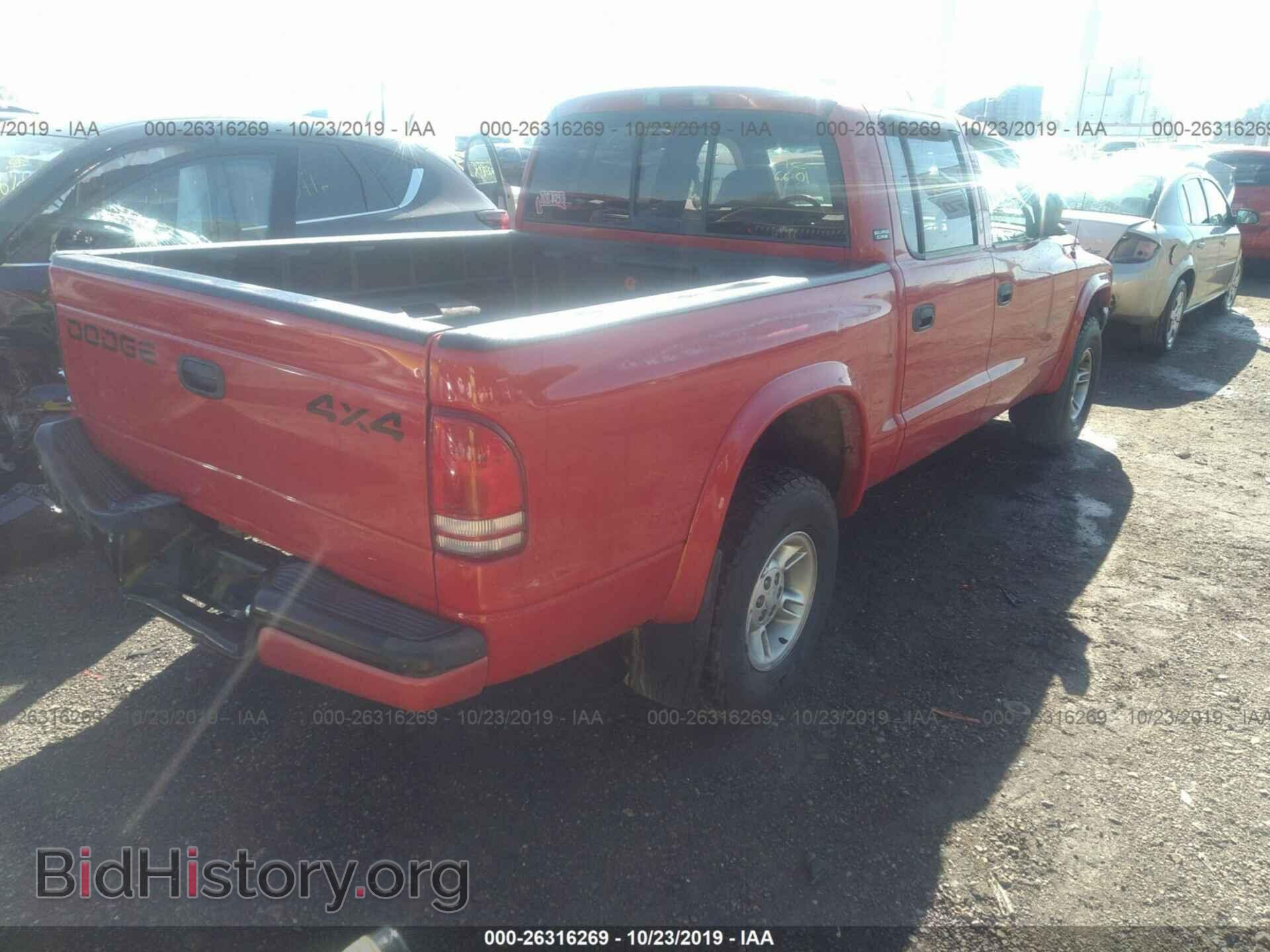 2000 DODGE DAKOTA - VIN: 1B7GG2AX2YS760495 - Фото 4