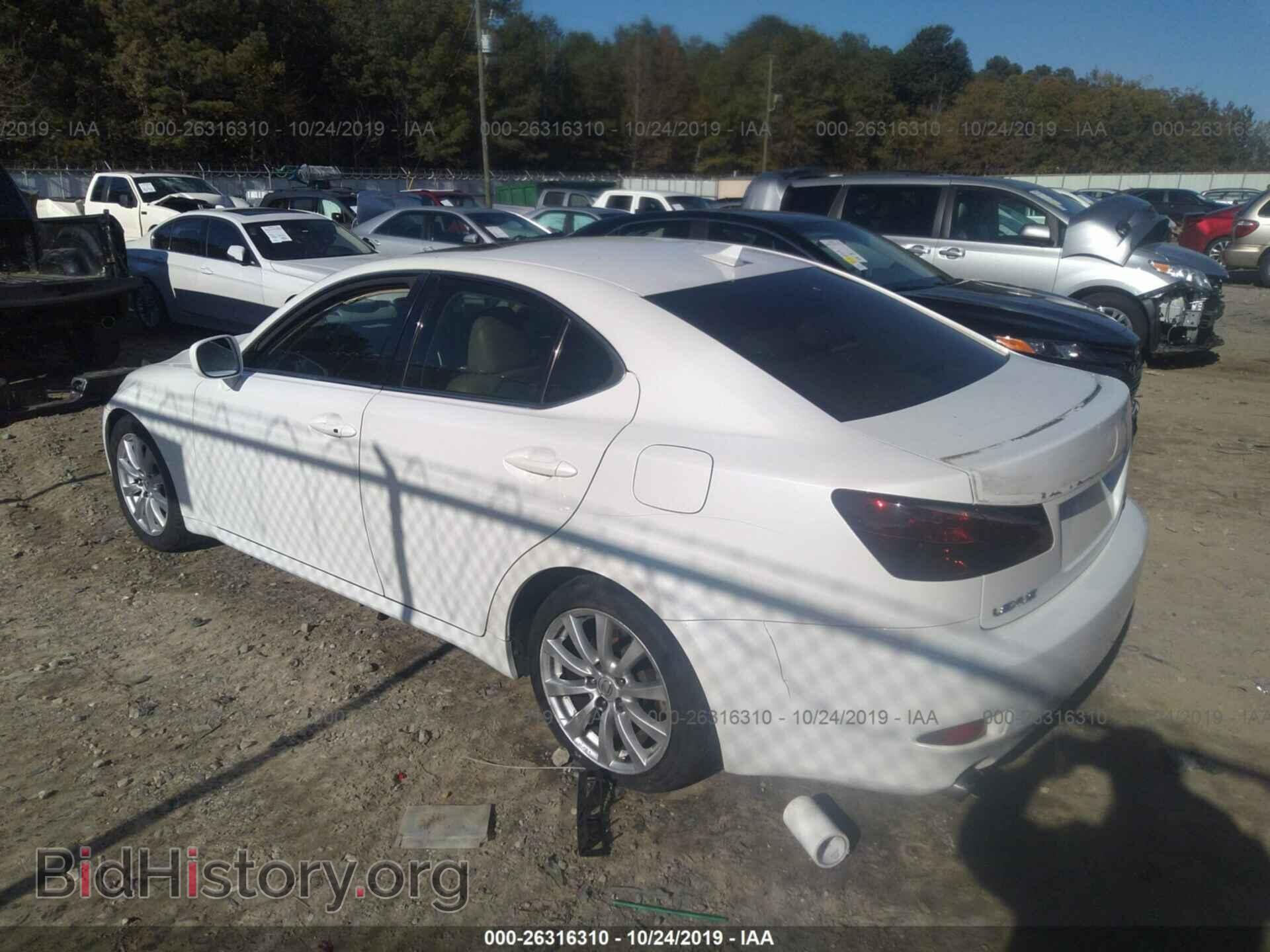 2008 LEXUS IS - VIN: JTHBK262X85077902 - Фото 6