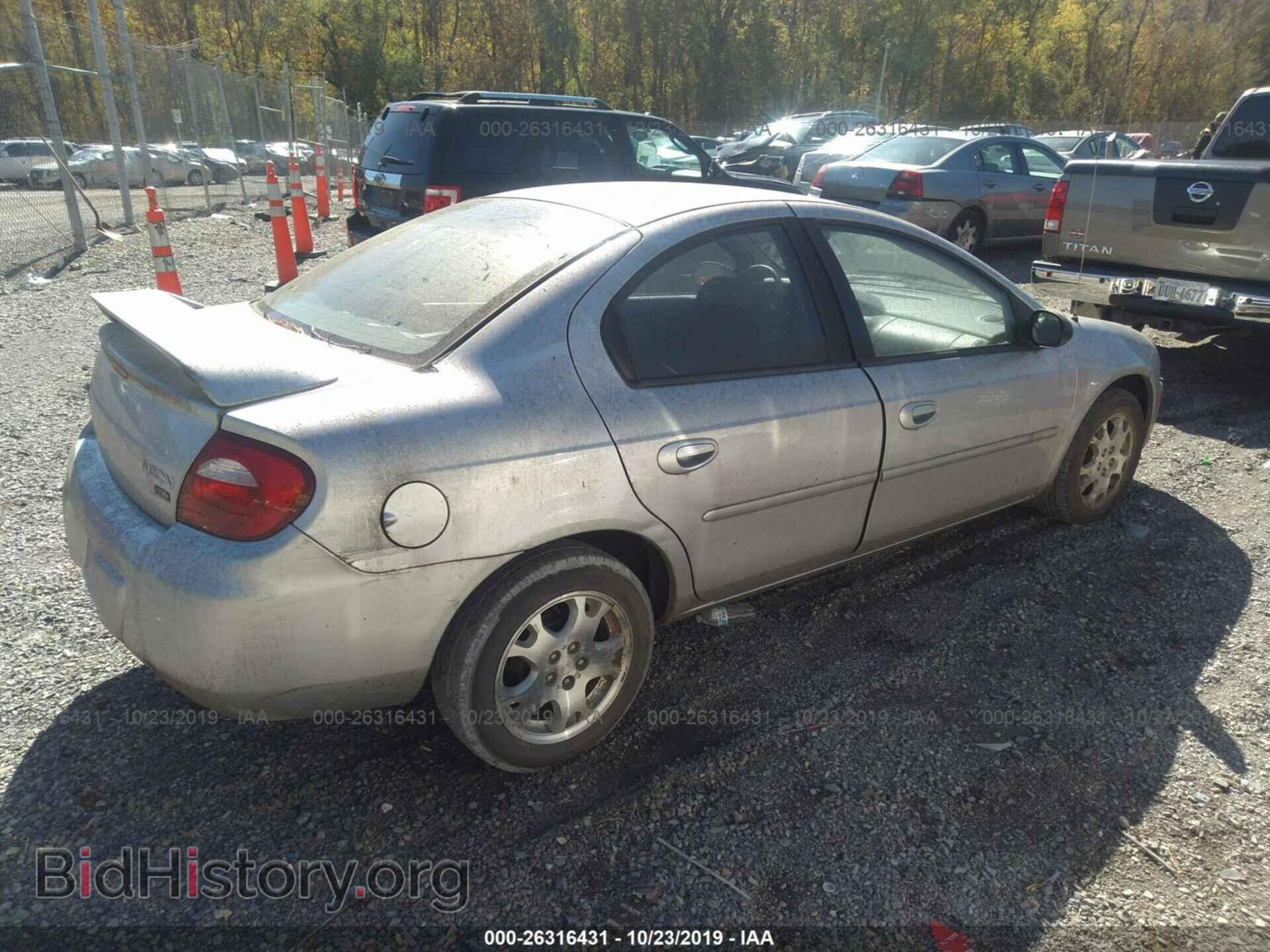2003 DODGE NEON - VIN: 1B3ES56C83D226042 - Фото 4