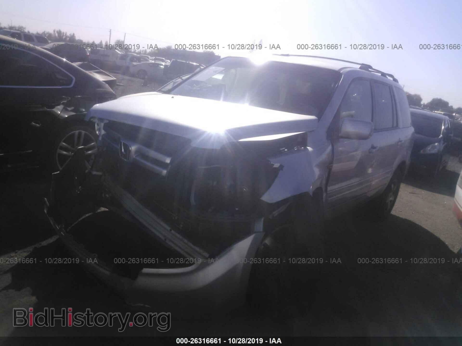 2007 HONDA PILOT - VIN: 2HKYF18467H522773 - Фото 2
