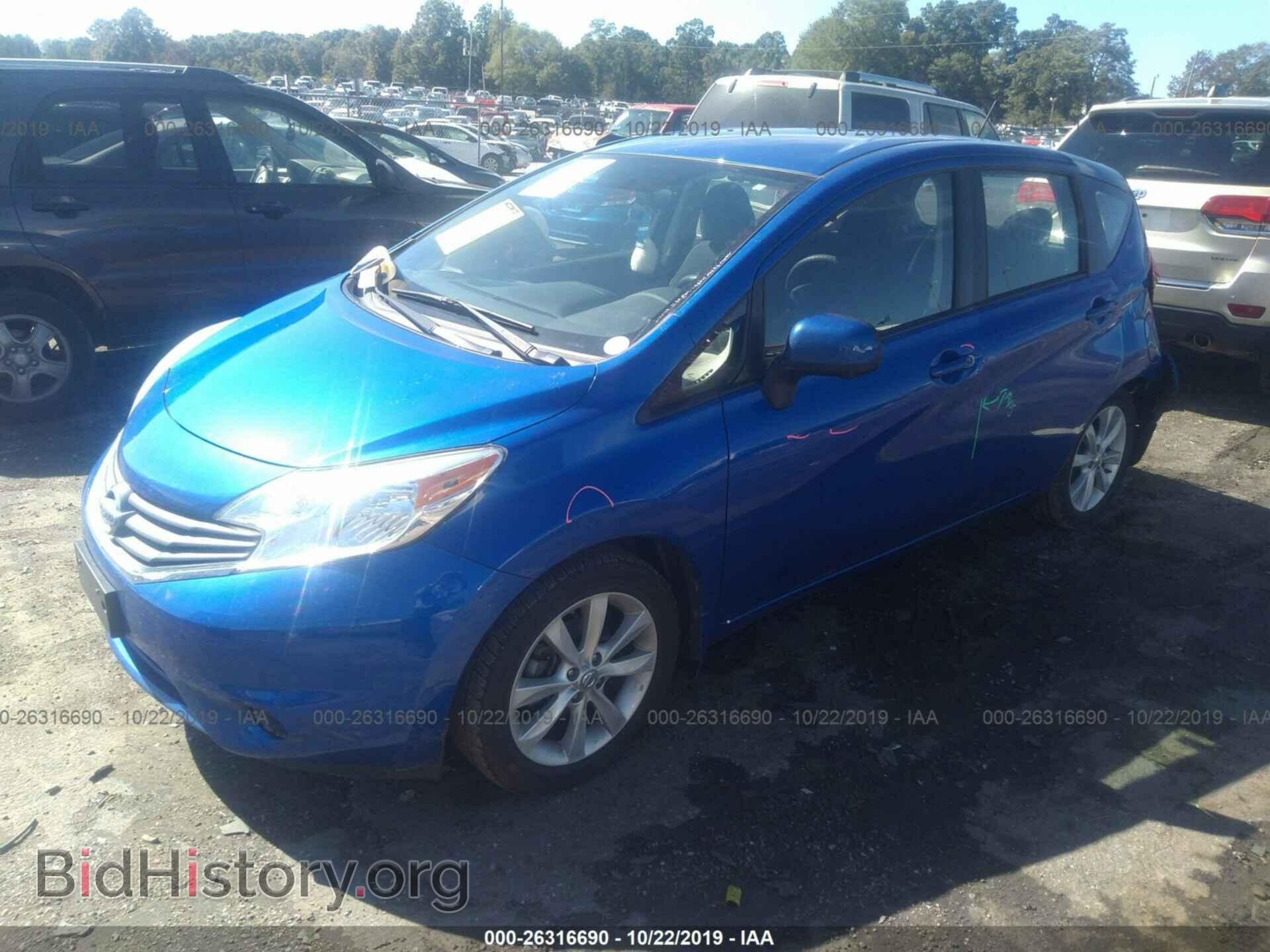 2014 NISSAN VERSA NOTE - VIN: 3N1CE2CPXEL383283 - Фото 2
