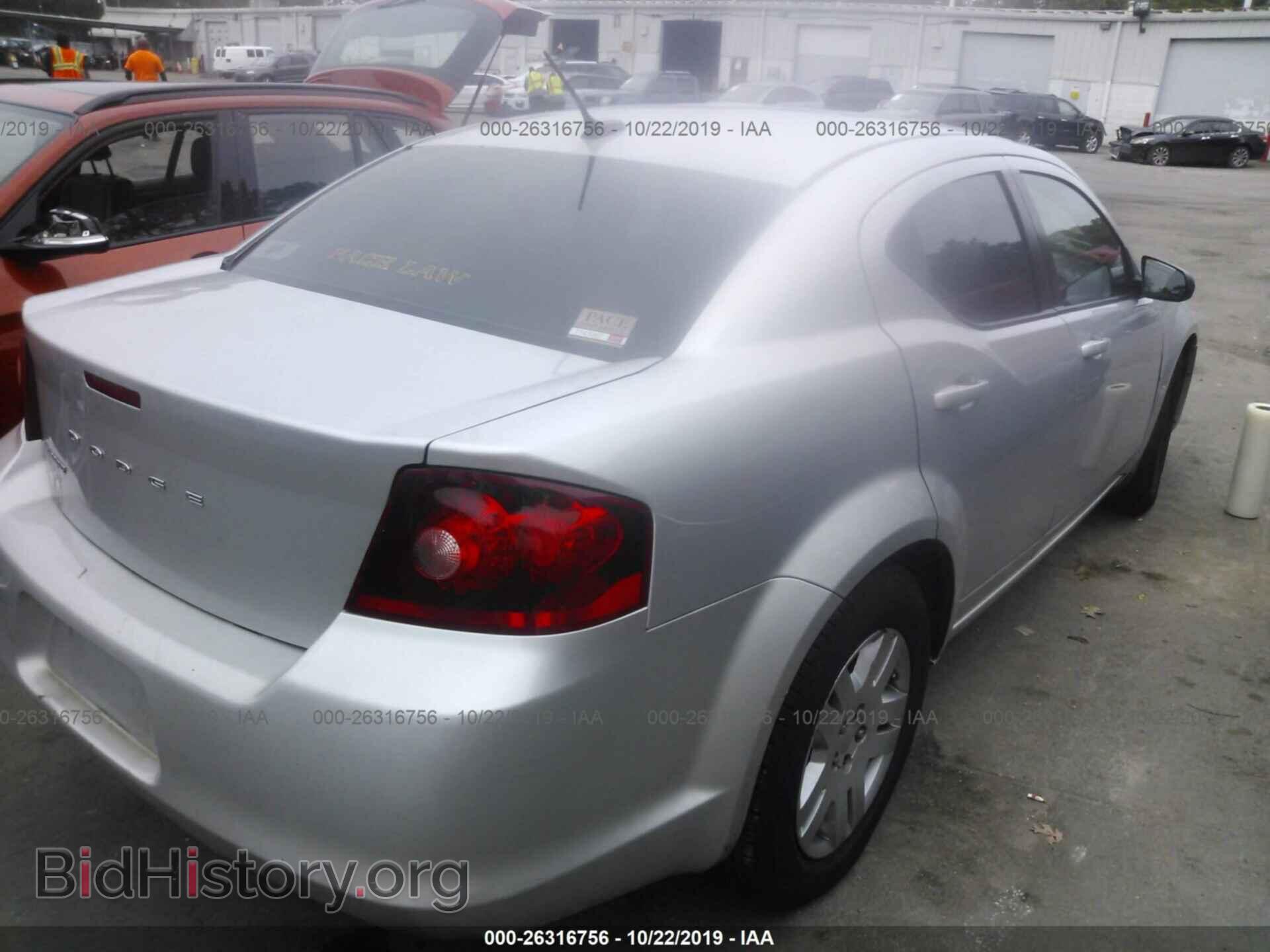 2012 DODGE AVENGER - VIN: 1C3CDZAB4CN102550 - Фото 4