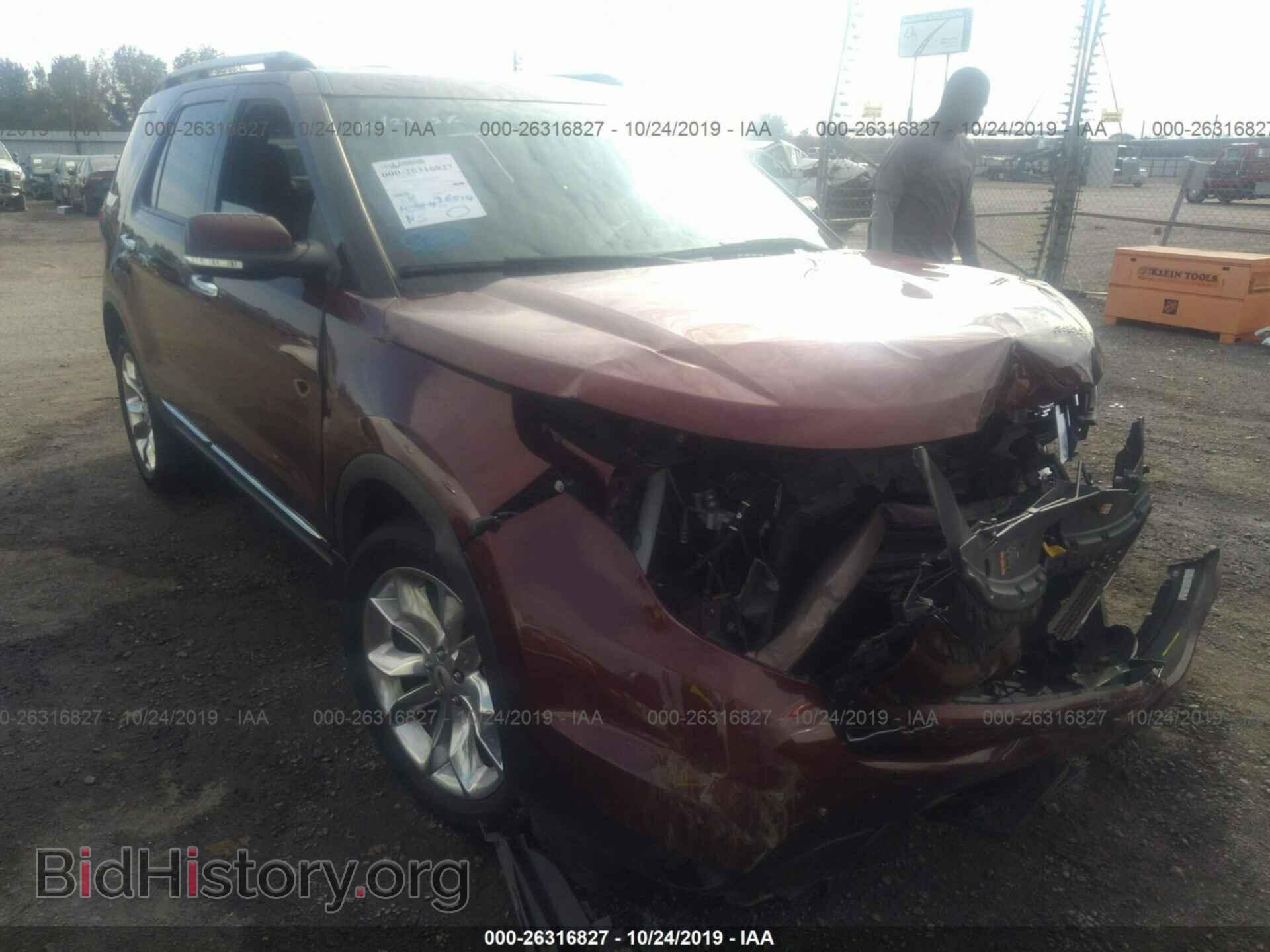 Фотография 1FM5K8F88FGC21837 - FORD EXPLORER 2015