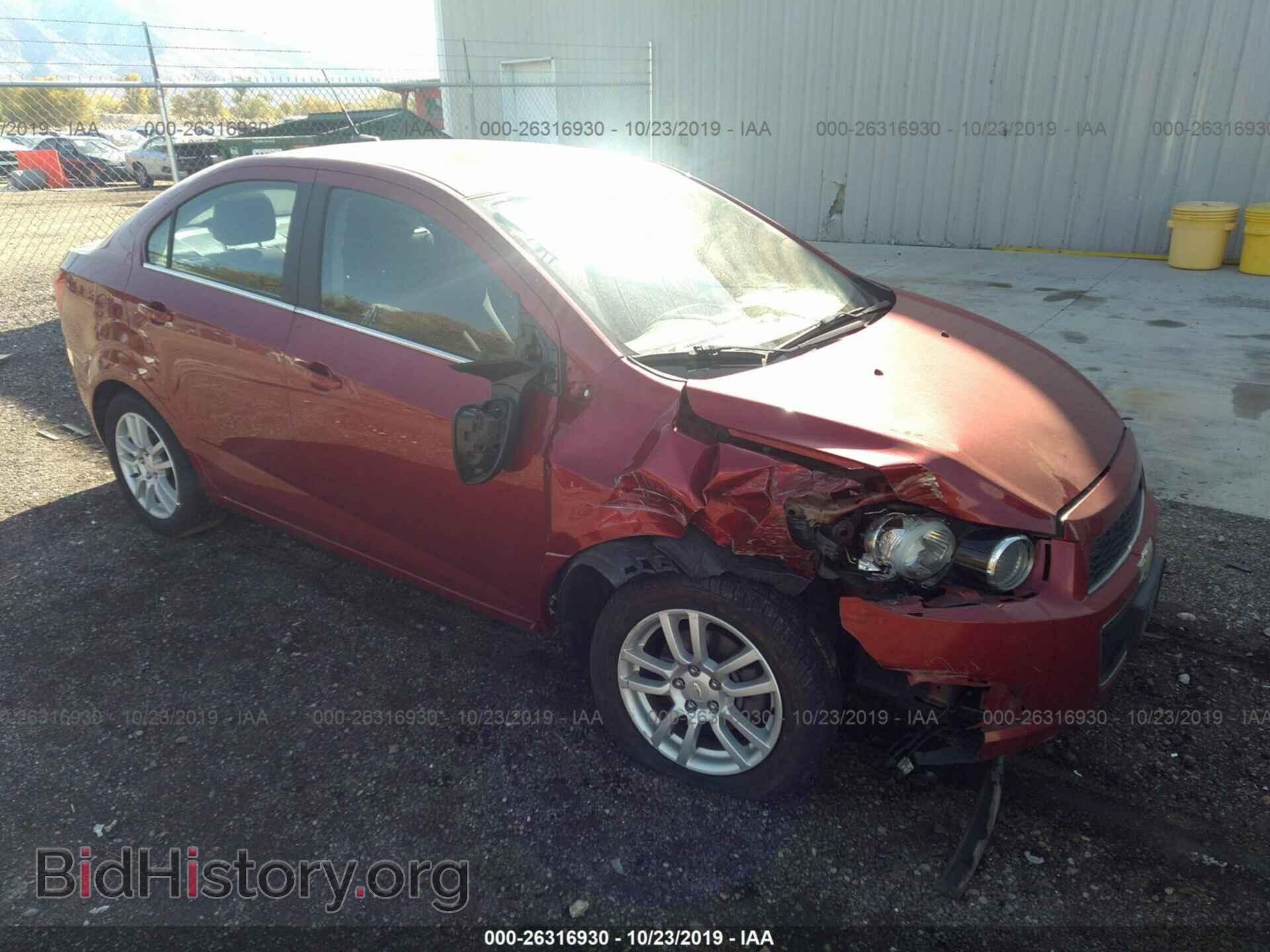 Фотография 1G1JC5SH6C4181476 - CHEVROLET SONIC 2012