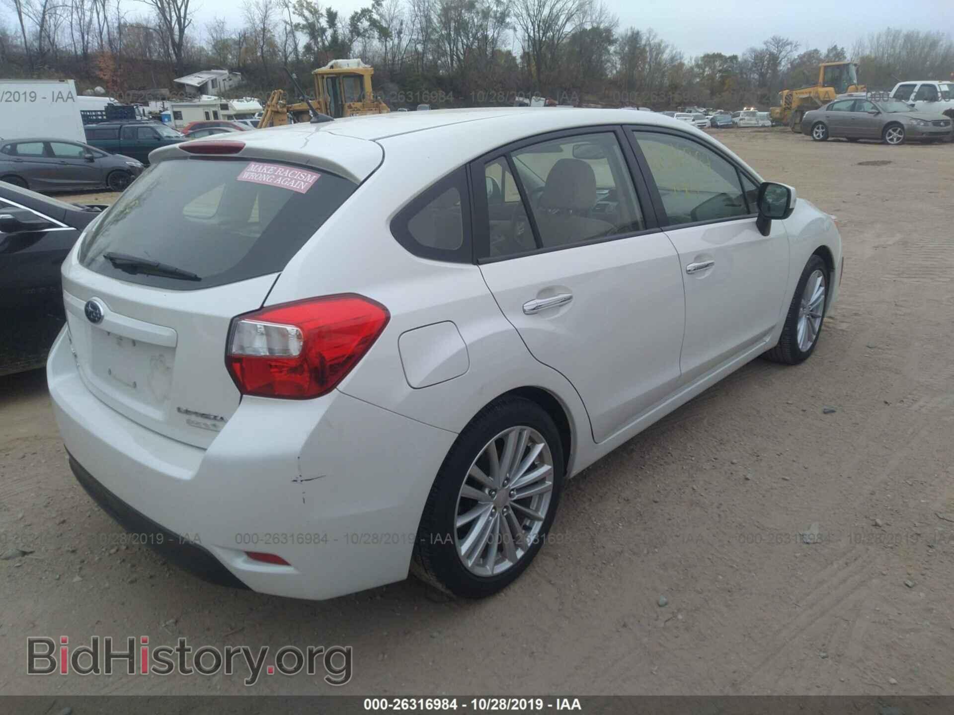 2014 SUBARU IMPREZA - VIN: JF1GPAH6XE8258775 - Фото 4