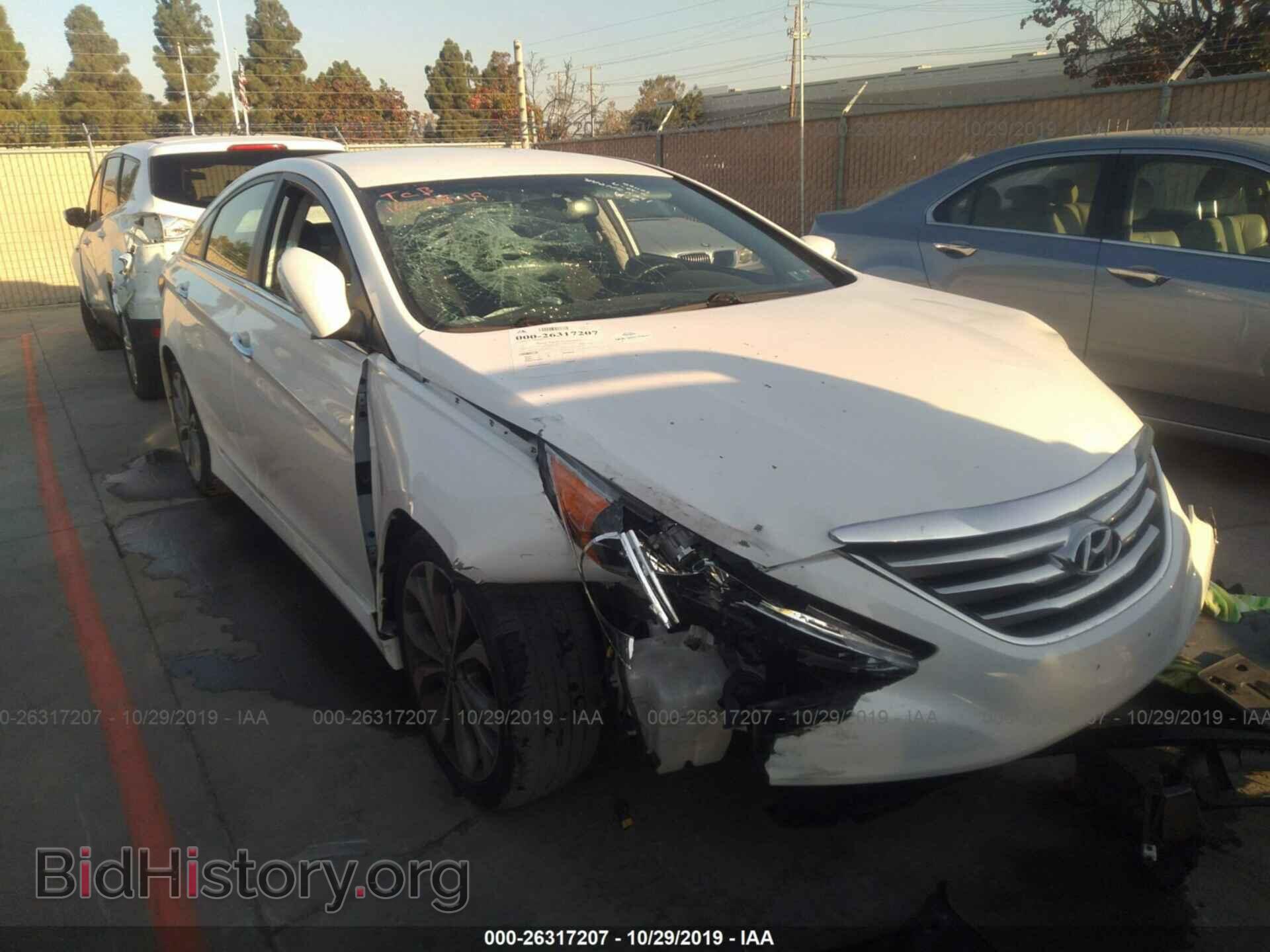 Фотография 5NPEC4ACXEH883290 - HYUNDAI SONATA 2014