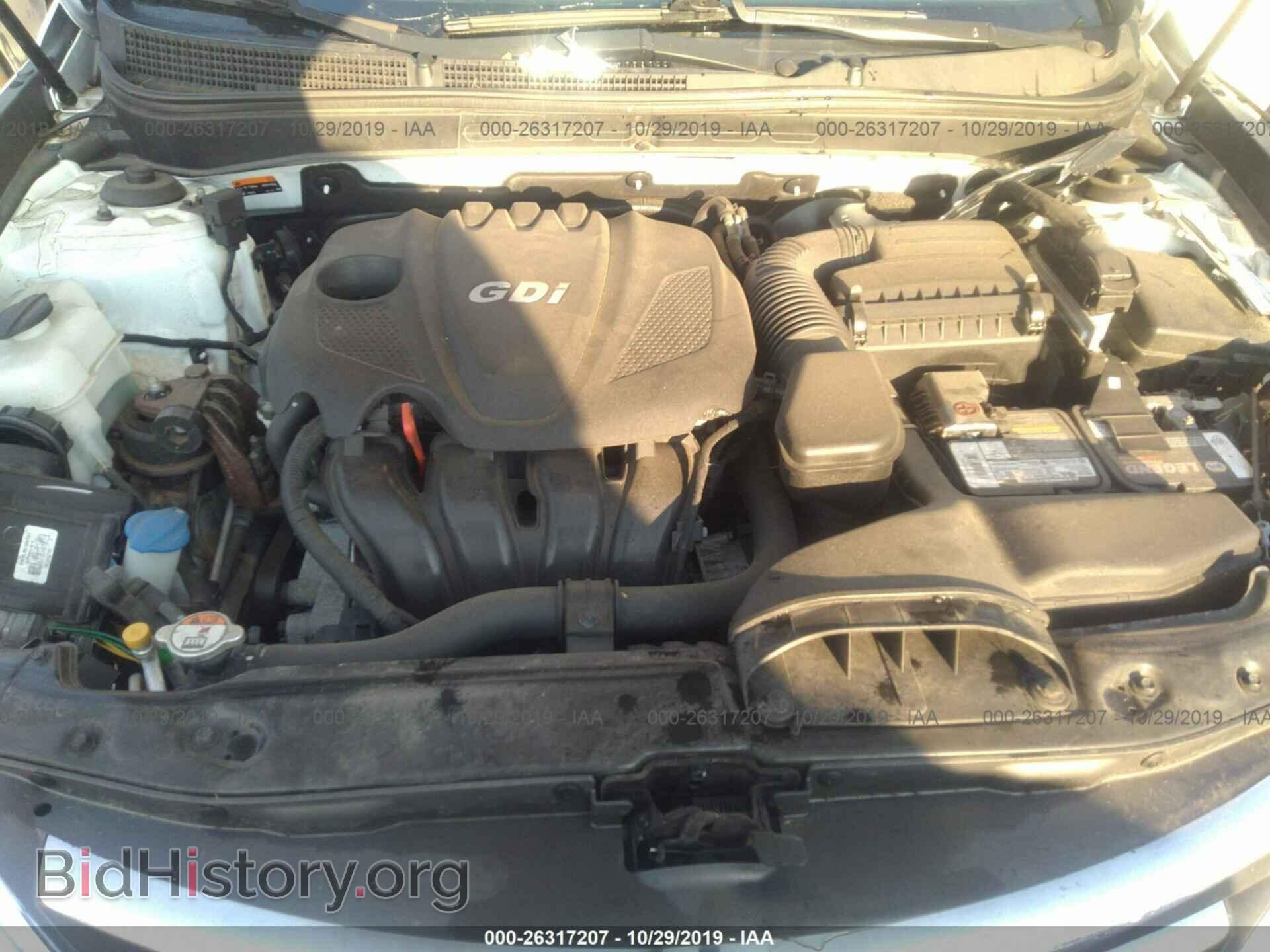 2014 HYUNDAI SONATA - VIN: 5NPEC4ACXEH883290 - Фото 10
