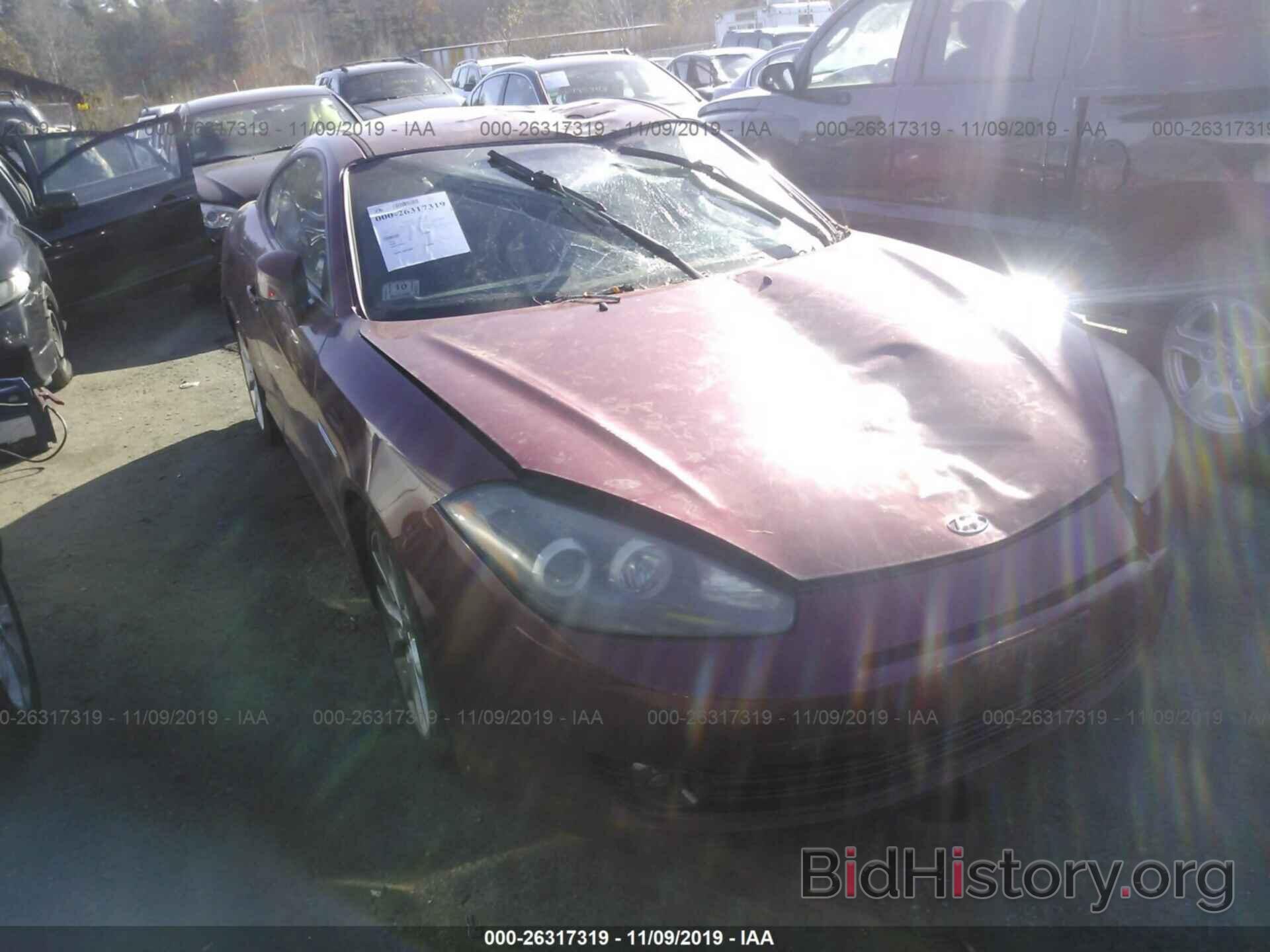 Photo KMHHN66F07U252347 - HYUNDAI TIBURON 2007