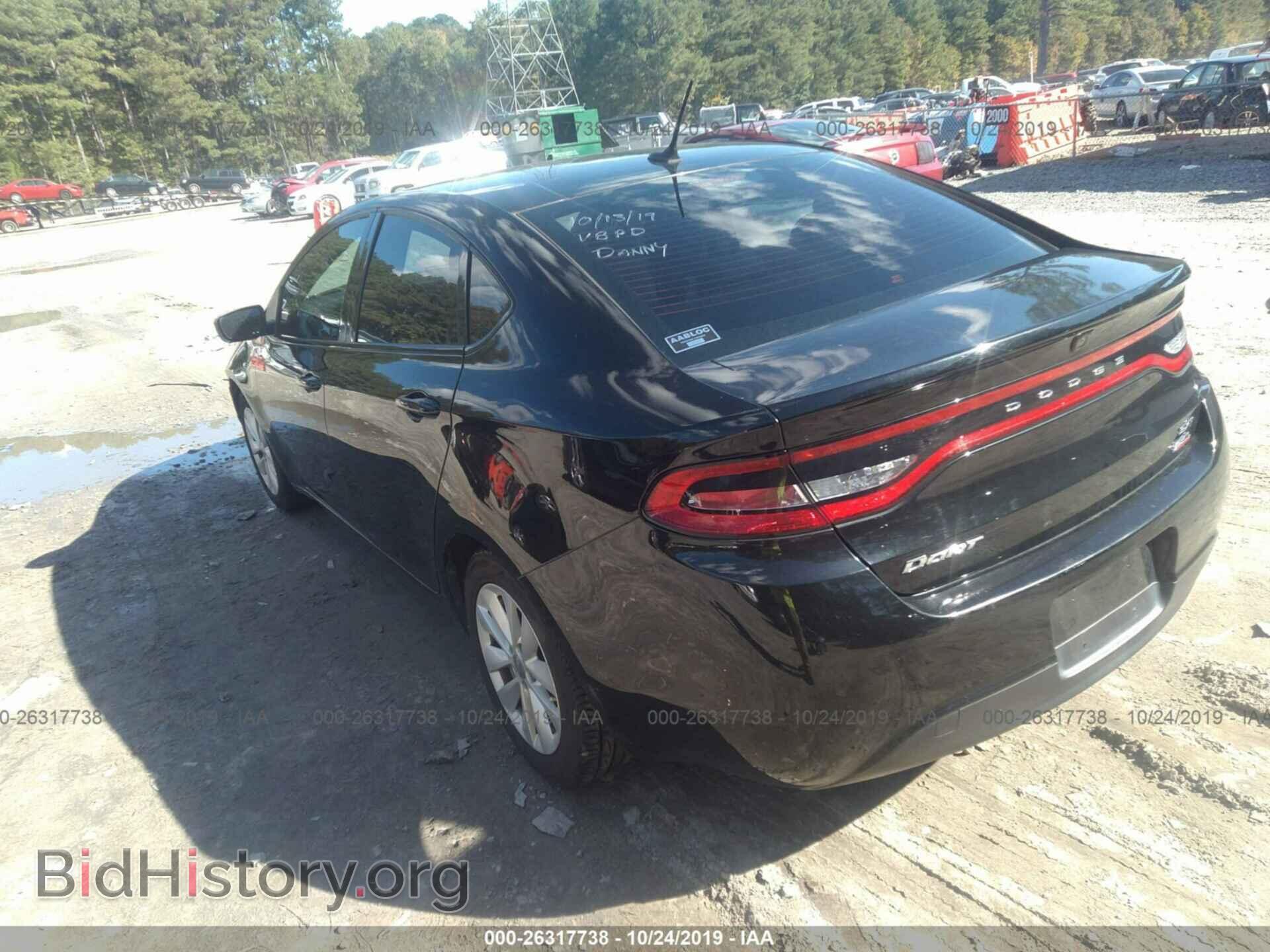 2014 DODGE DART - VIN: 1C3CDFBB5ED860385 - Фото 3