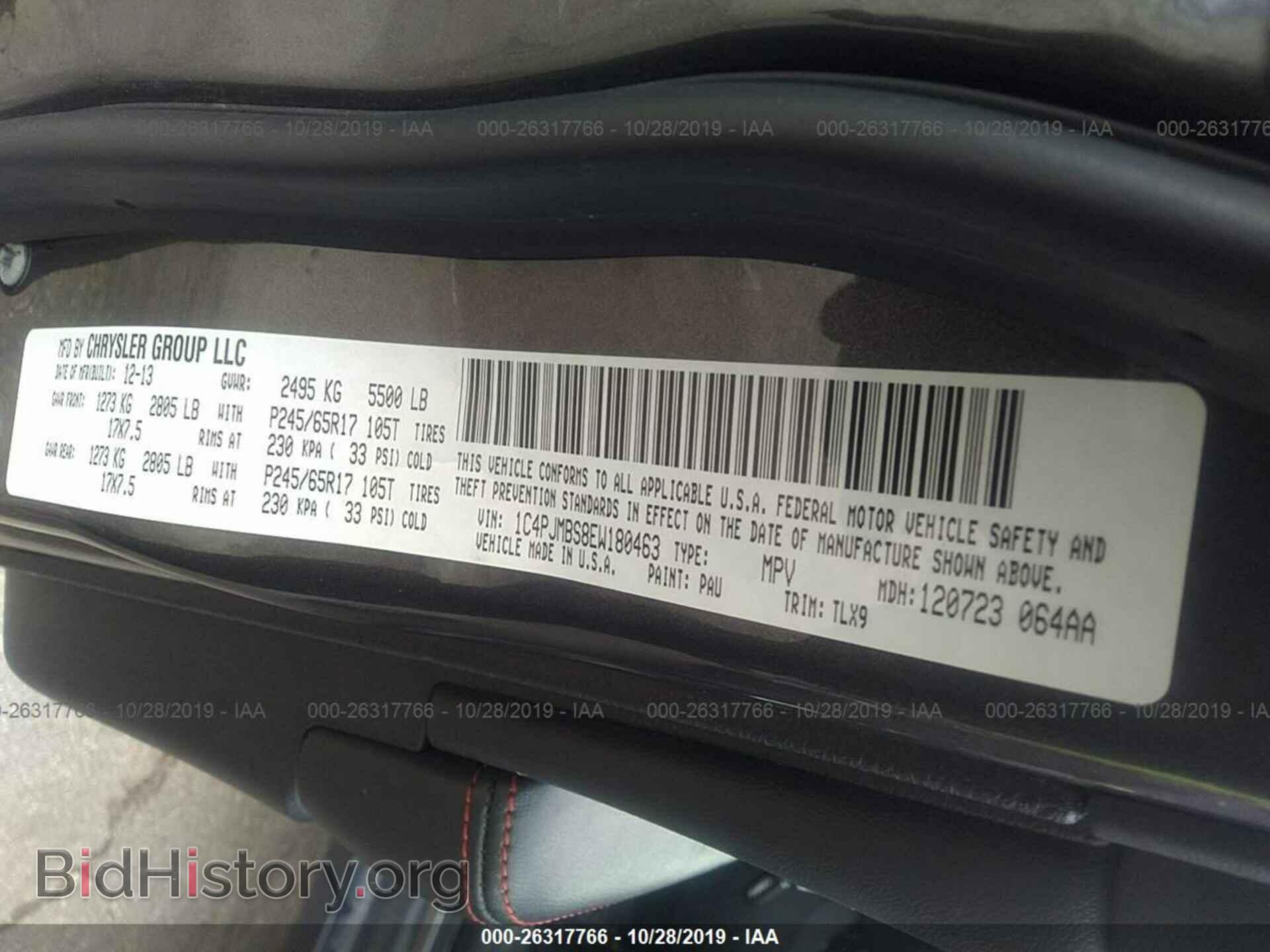 2014 Jeep Cherokee - VIN: 1C4PJMBS8EW180463 - Photo 9