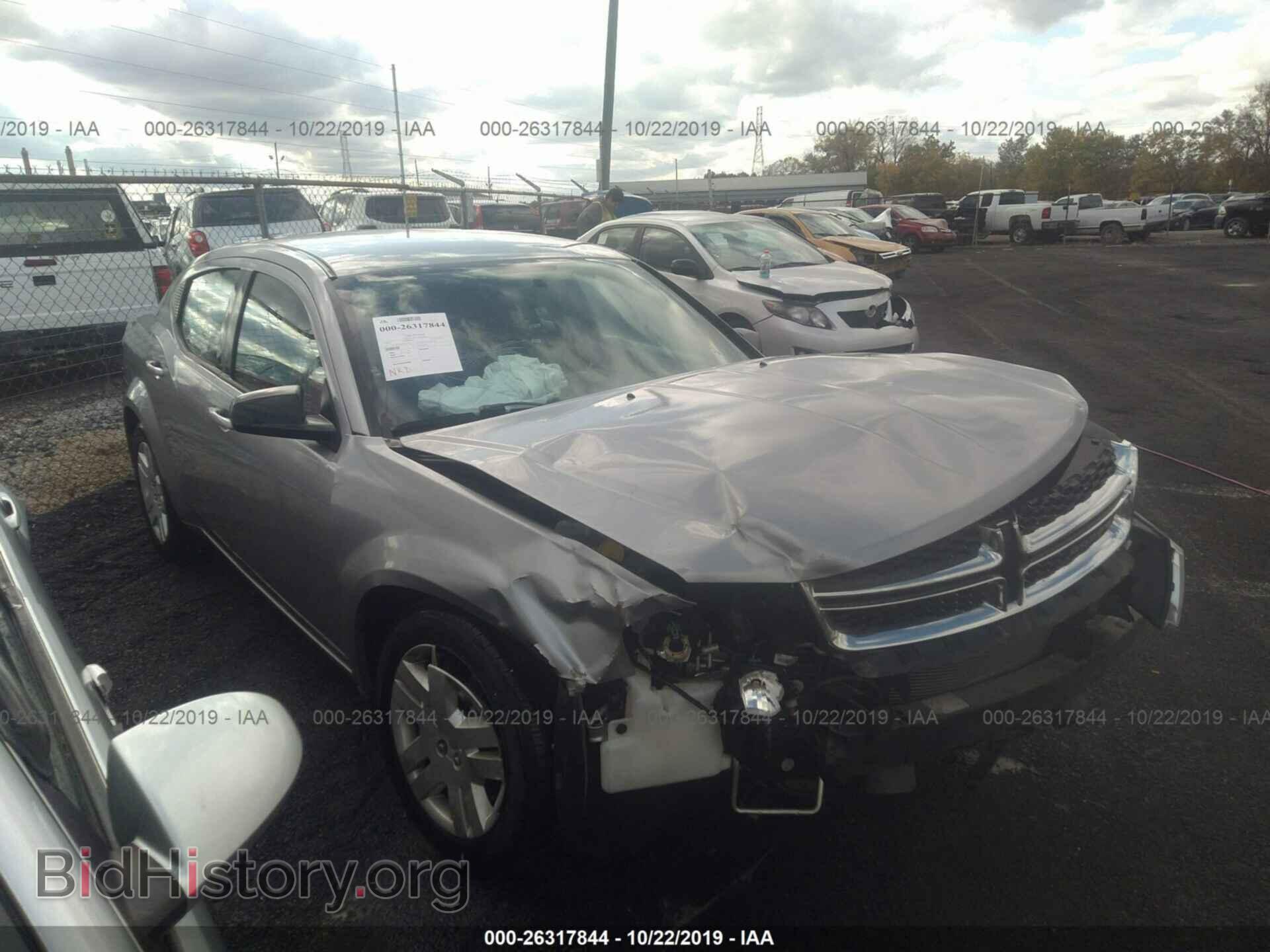 Photo 1C3CDZAB4DN746728 - DODGE AVENGER 2013