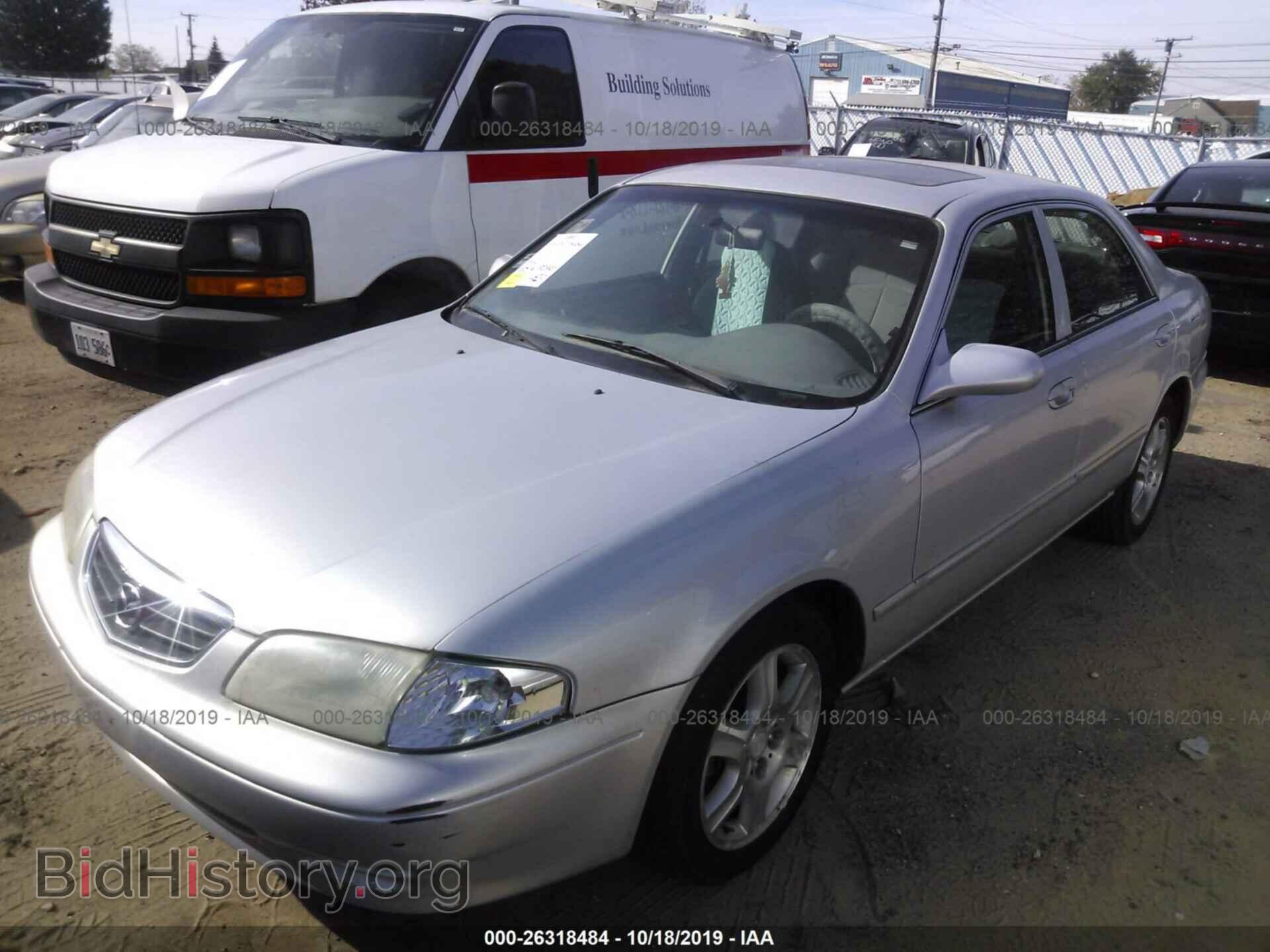 2001 MAZDA 626 - VIN: 1YVGF22D415238621 - Фото 2