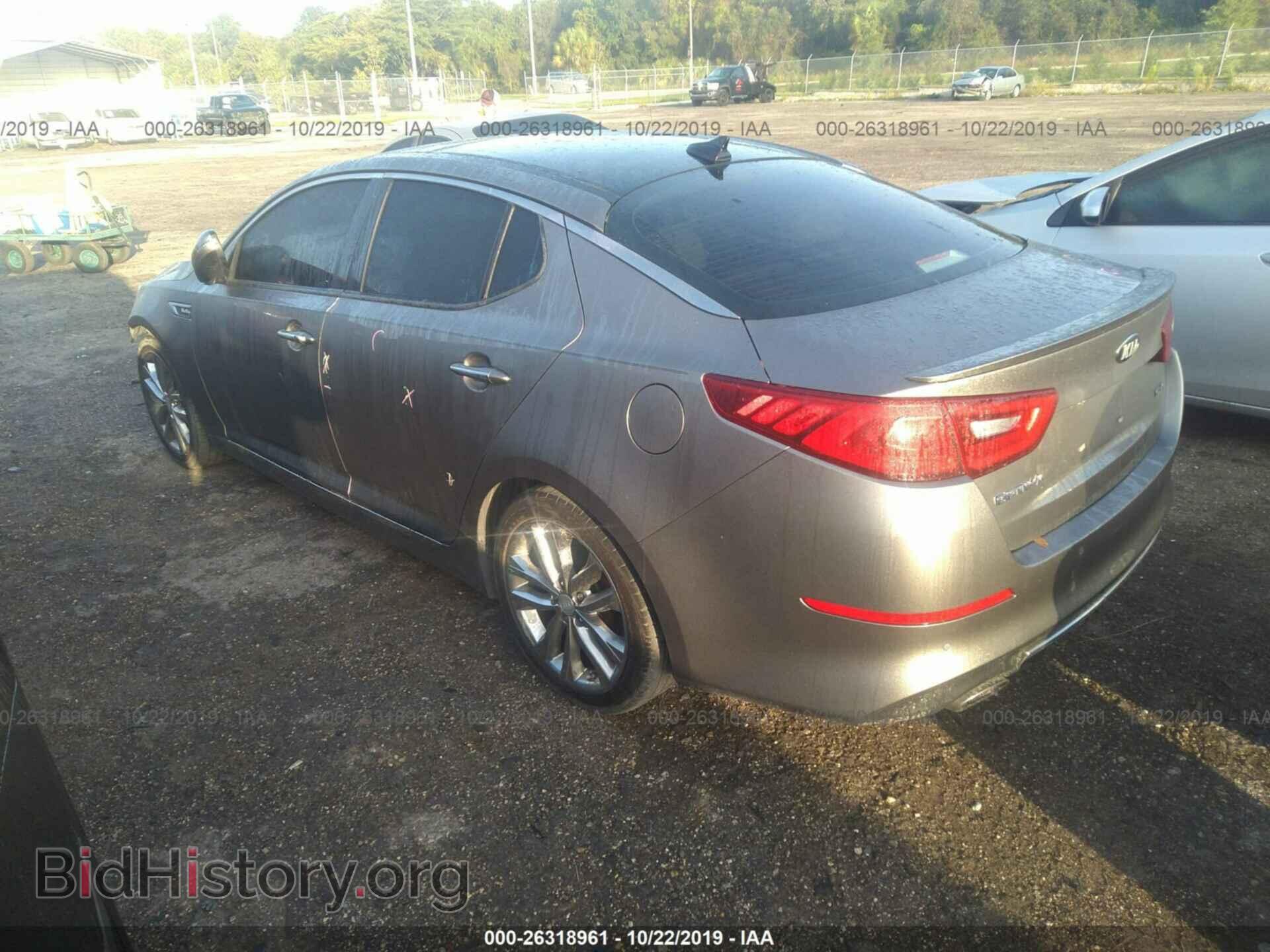 2015 KIA OPTIMA - VIN: 5XXGR4A60FG407399 - Фото 3