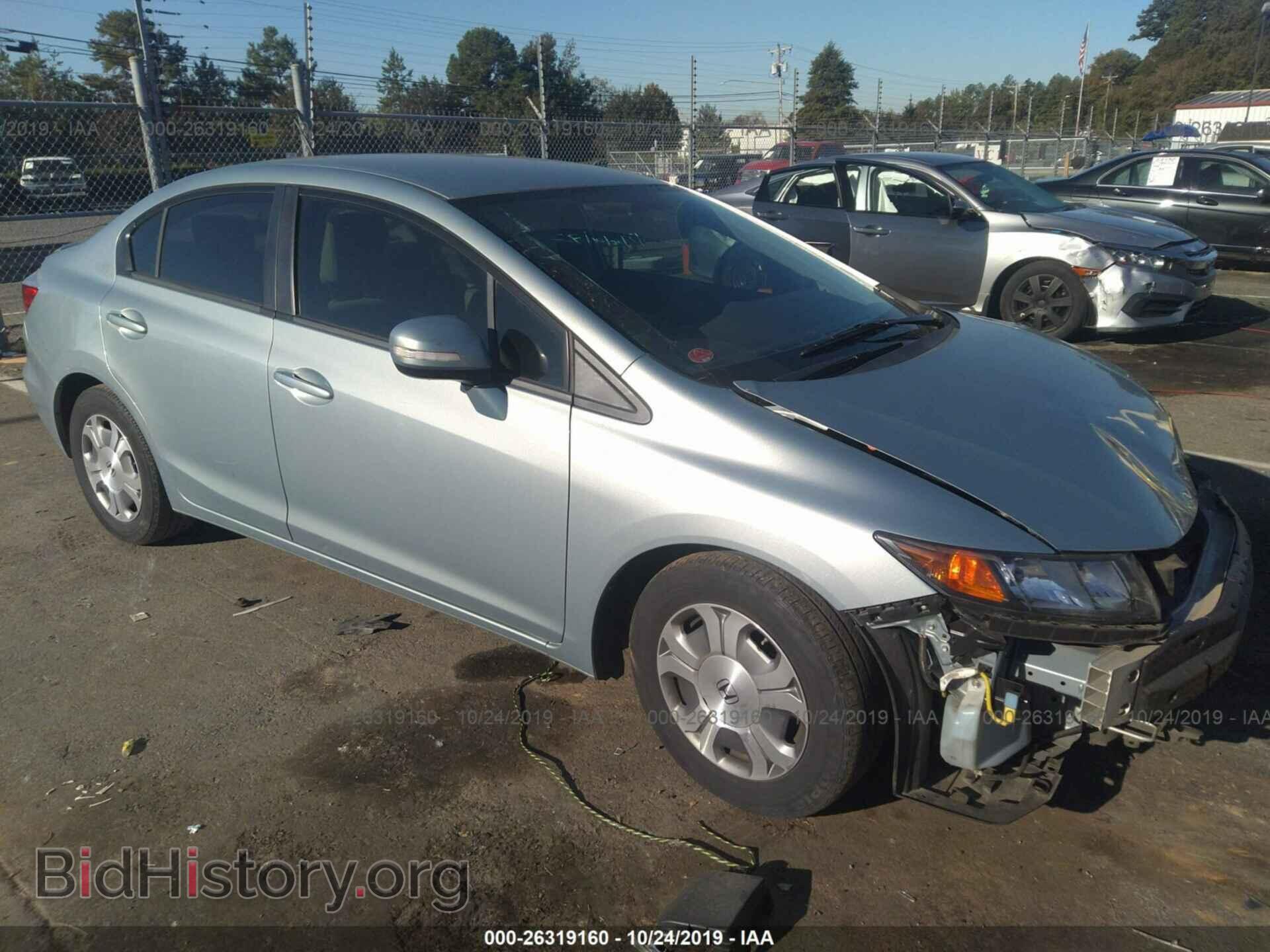Фотография JHMFB4F28CS004969 - HONDA CIVIC 2012