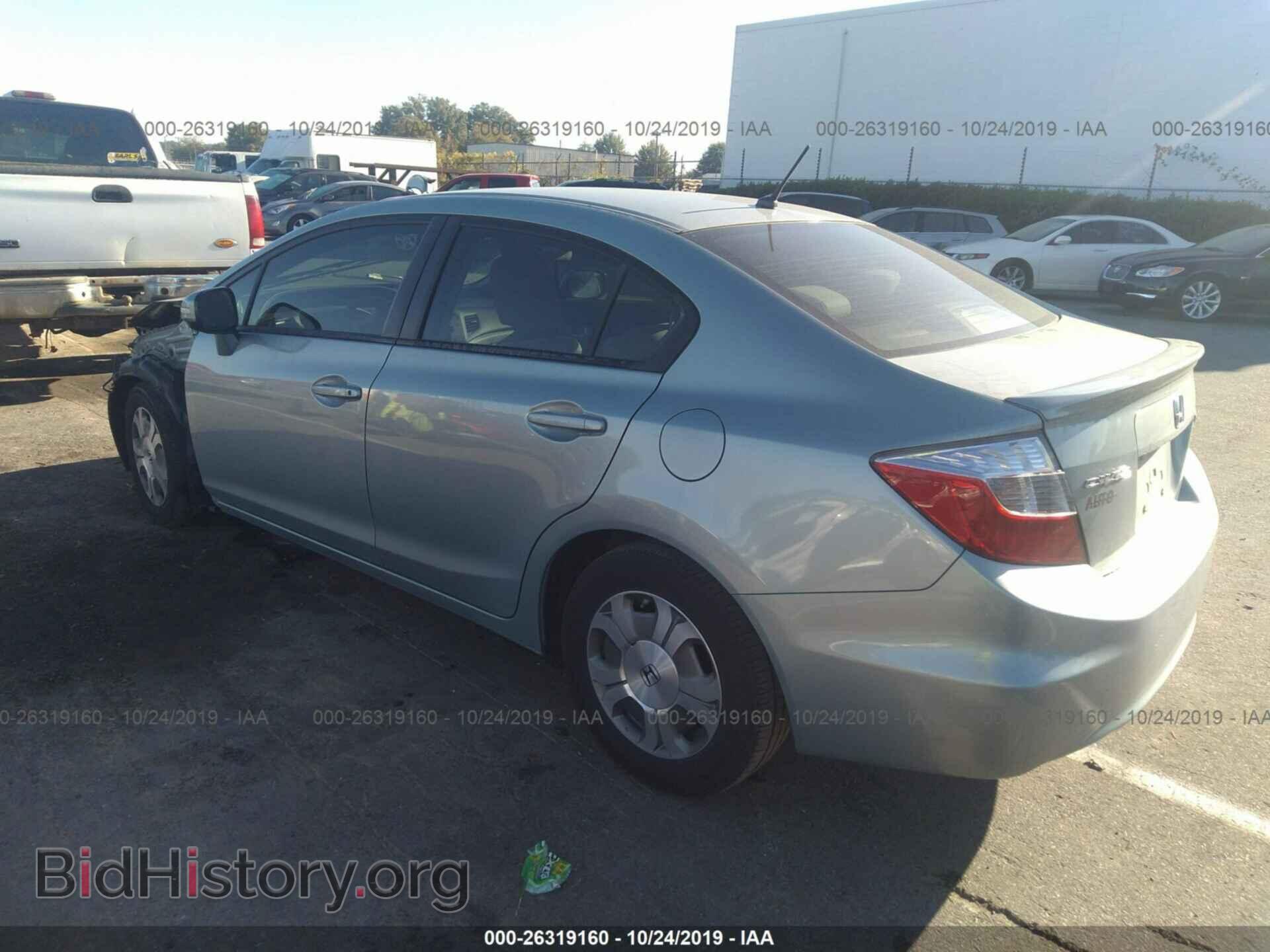 2012 HONDA CIVIC - VIN: JHMFB4F28CS004969 - Photo 3