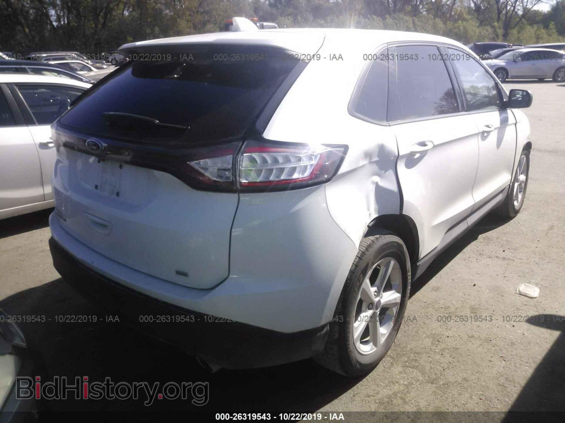 2015 FORD EDGE - VIN: 2FMTK4G89FBB97408 - Фото 4