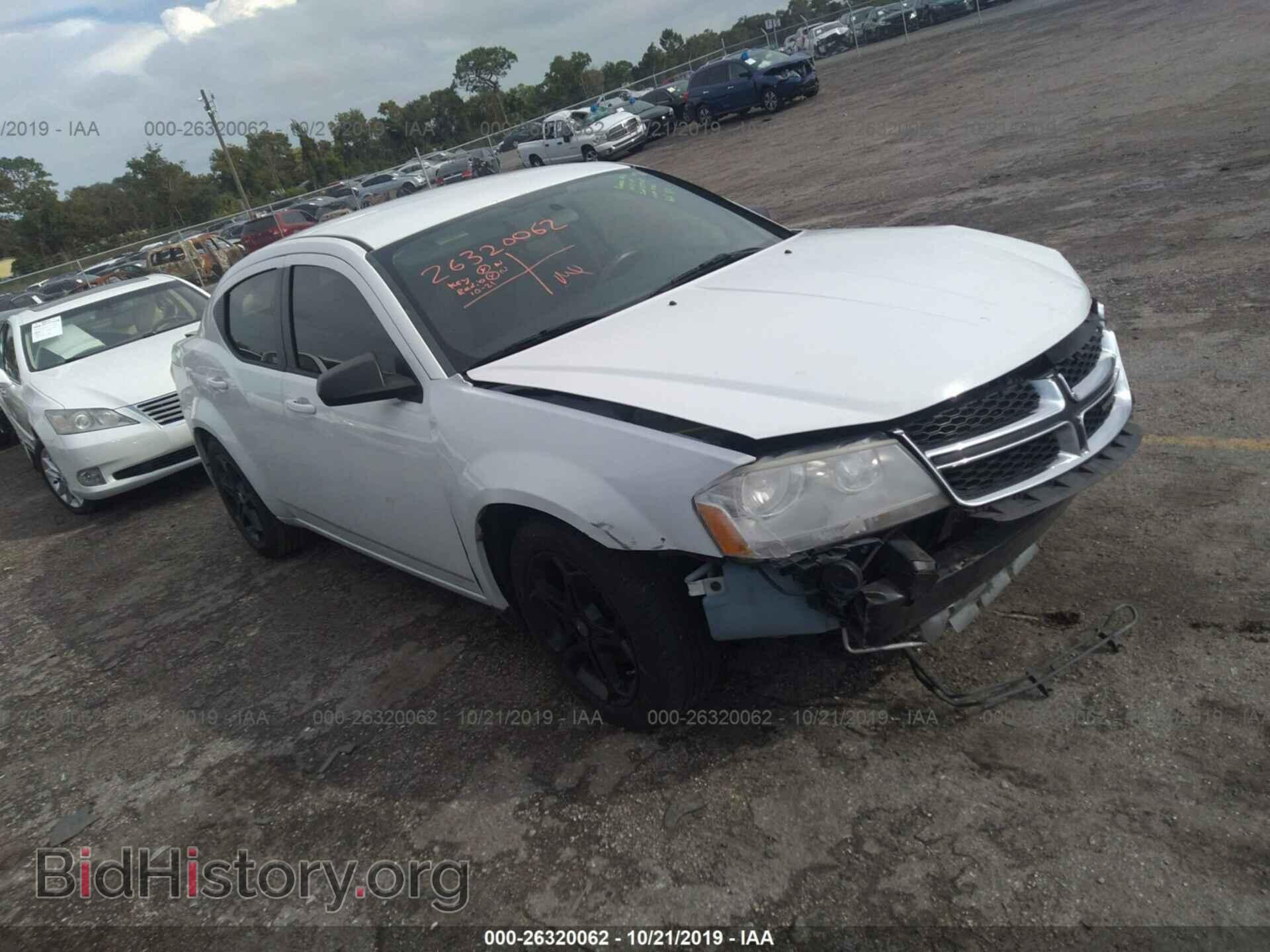 Photo 1C3CDZAB1DN530061 - DODGE AVENGER 2013