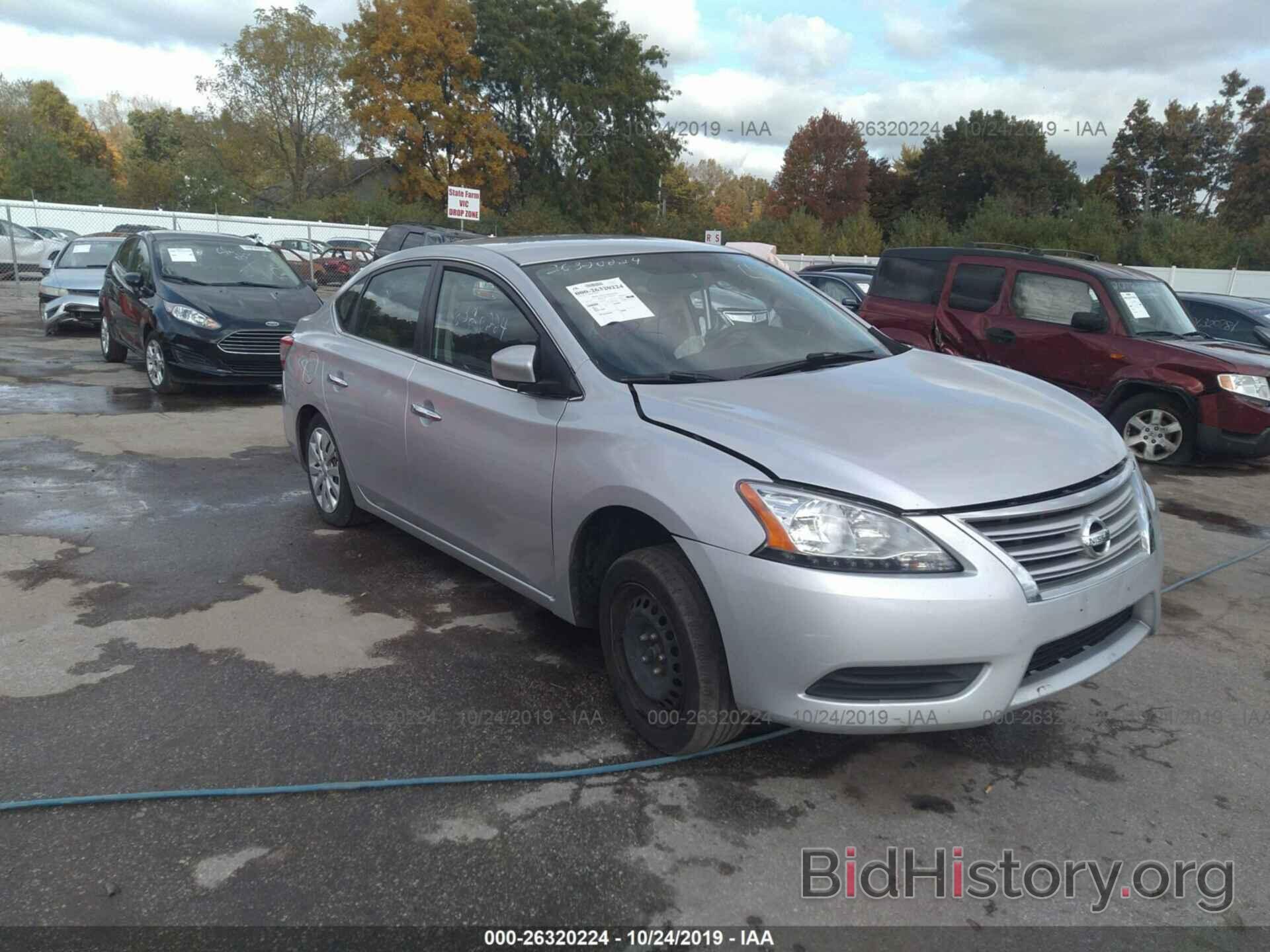 Фотография 3N1AB7APXEL670185 - NISSAN SENTRA 2014