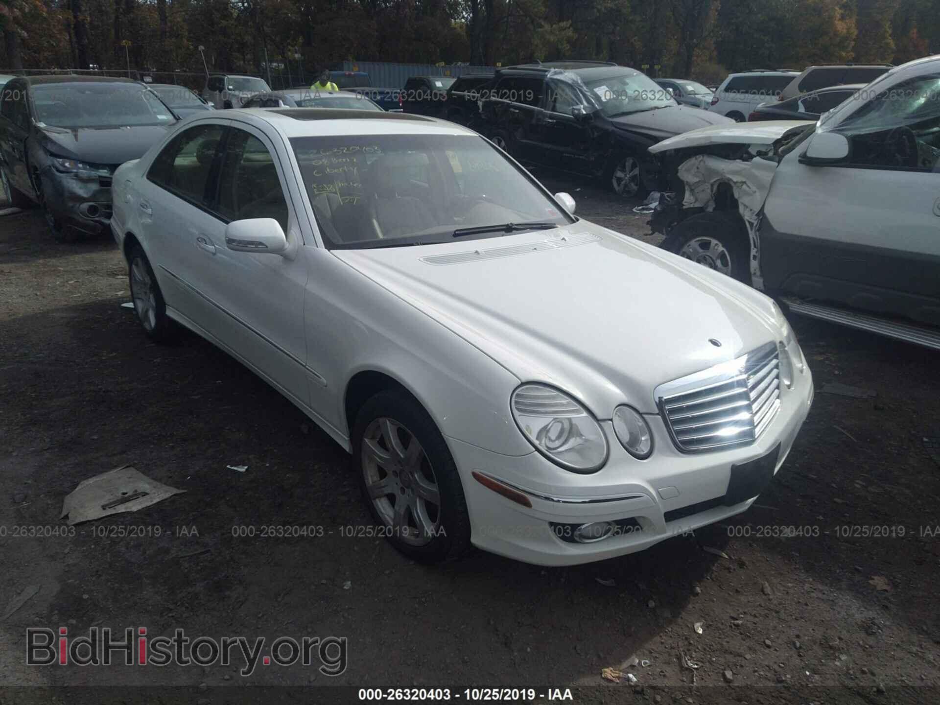 Photo WDBUF87XX8B343298 - MERCEDES-BENZ E 2008