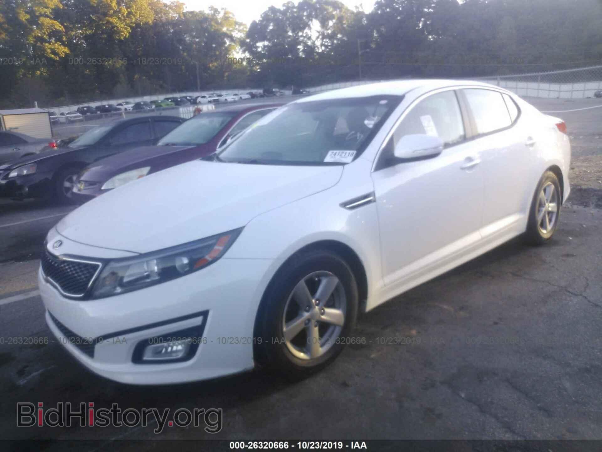 2014 KIA OPTIMA - VIN: 5XXGM4A76EG320936 - Фото 2