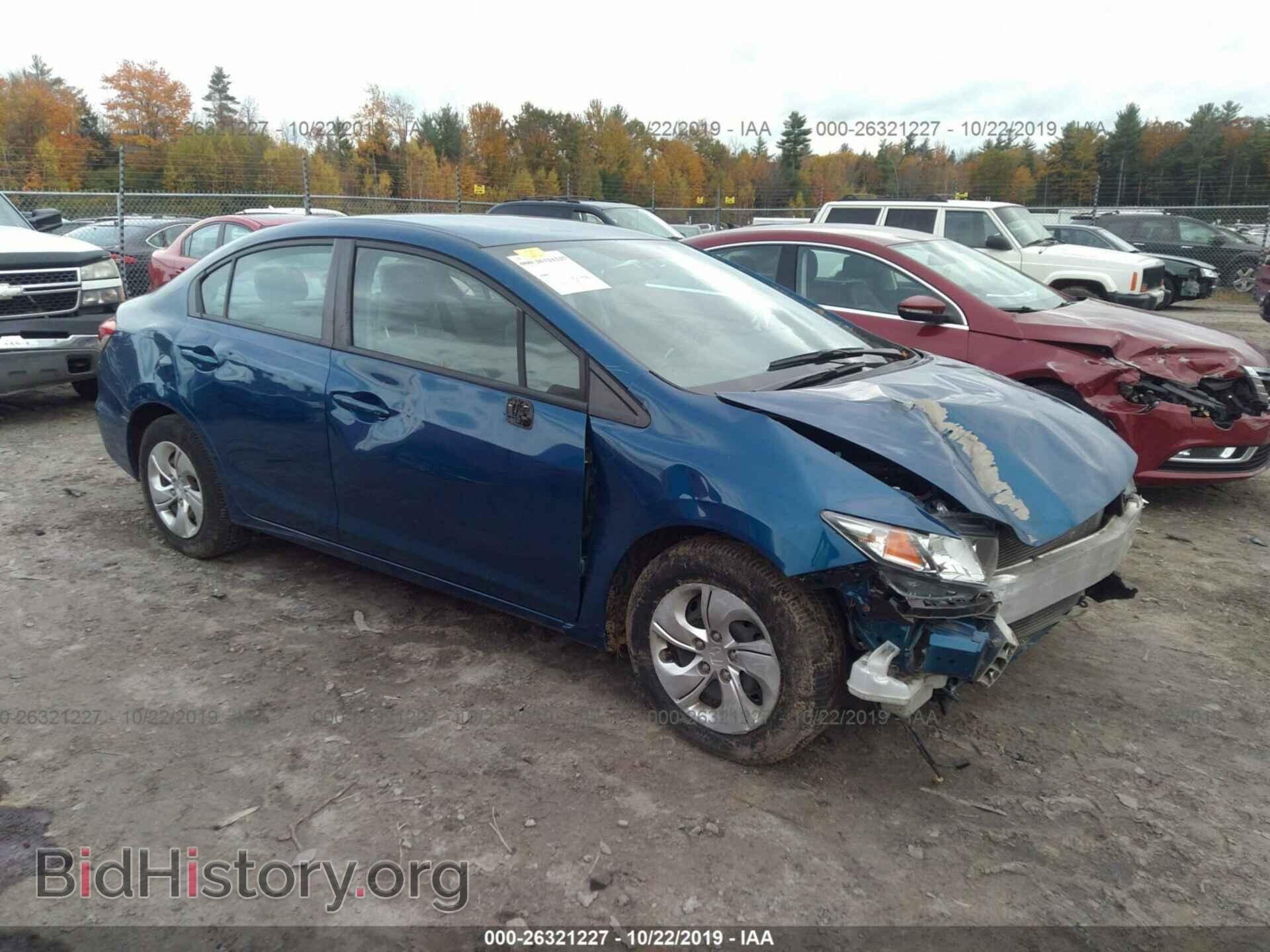 Фотография 2HGFB2F54DH565700 - HONDA CIVIC 2013