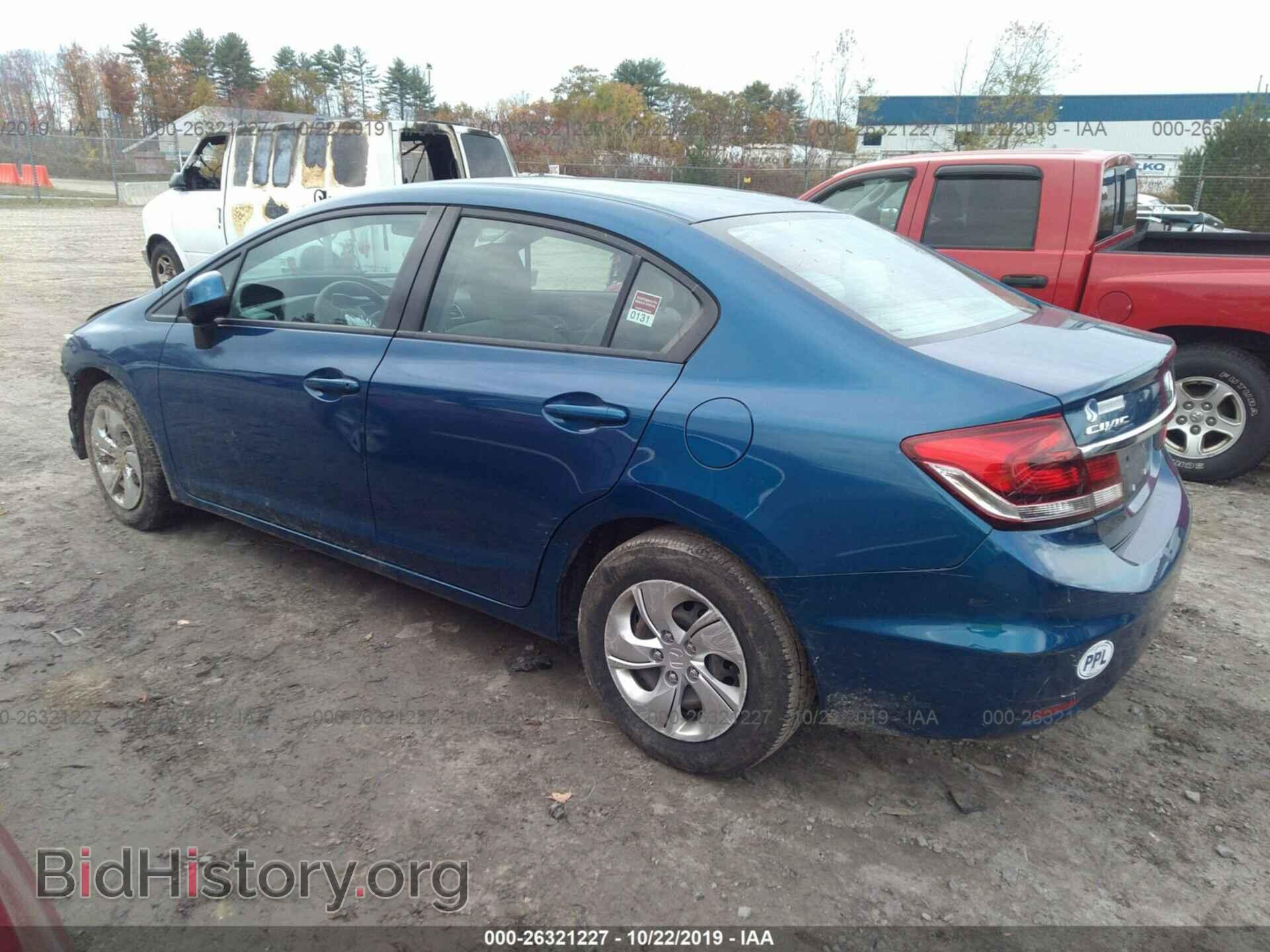 2013 HONDA CIVIC - VIN: 2HGFB2F54DH565700 - Фото 3